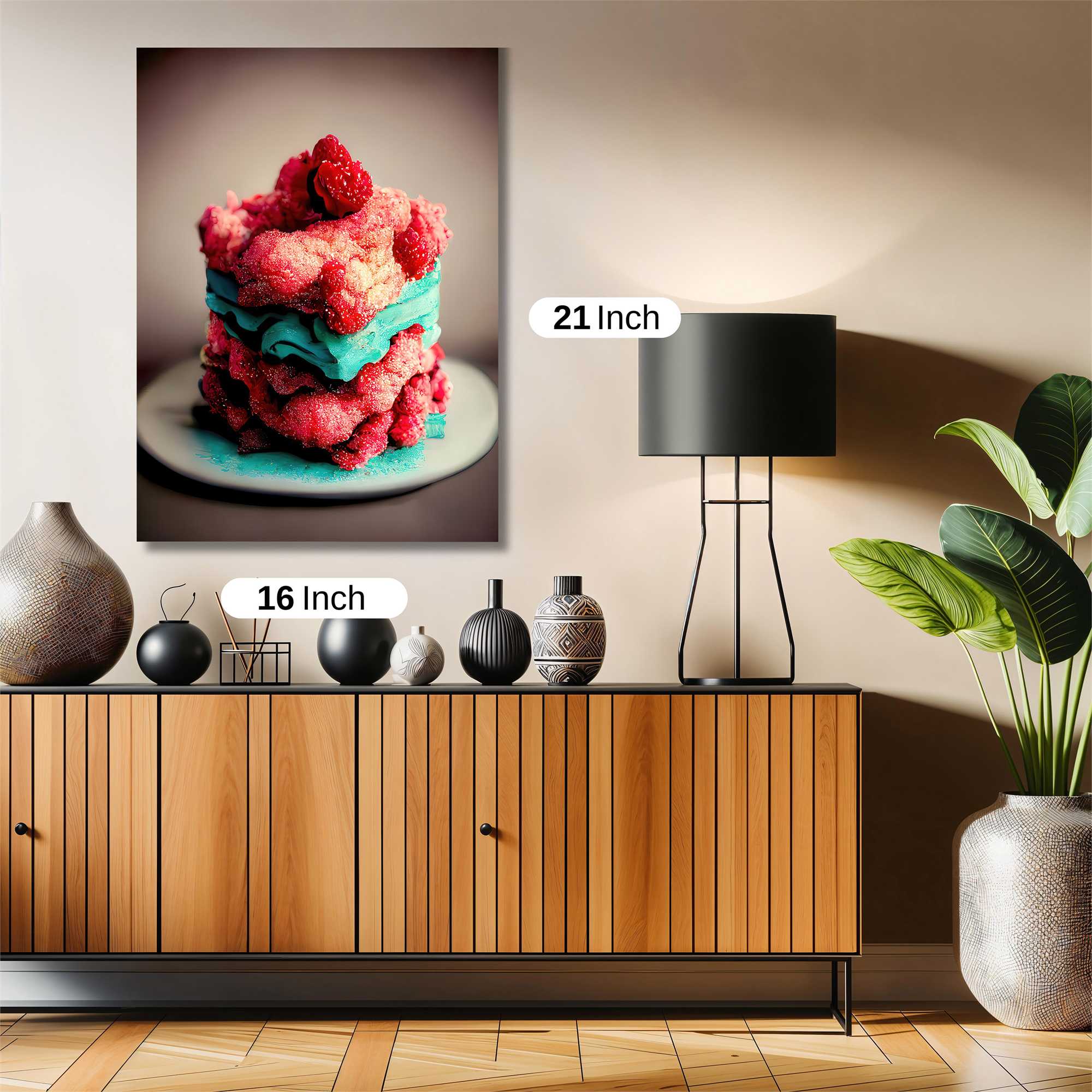 Raspberry Whimsy Safe Wall Magnetic / M
