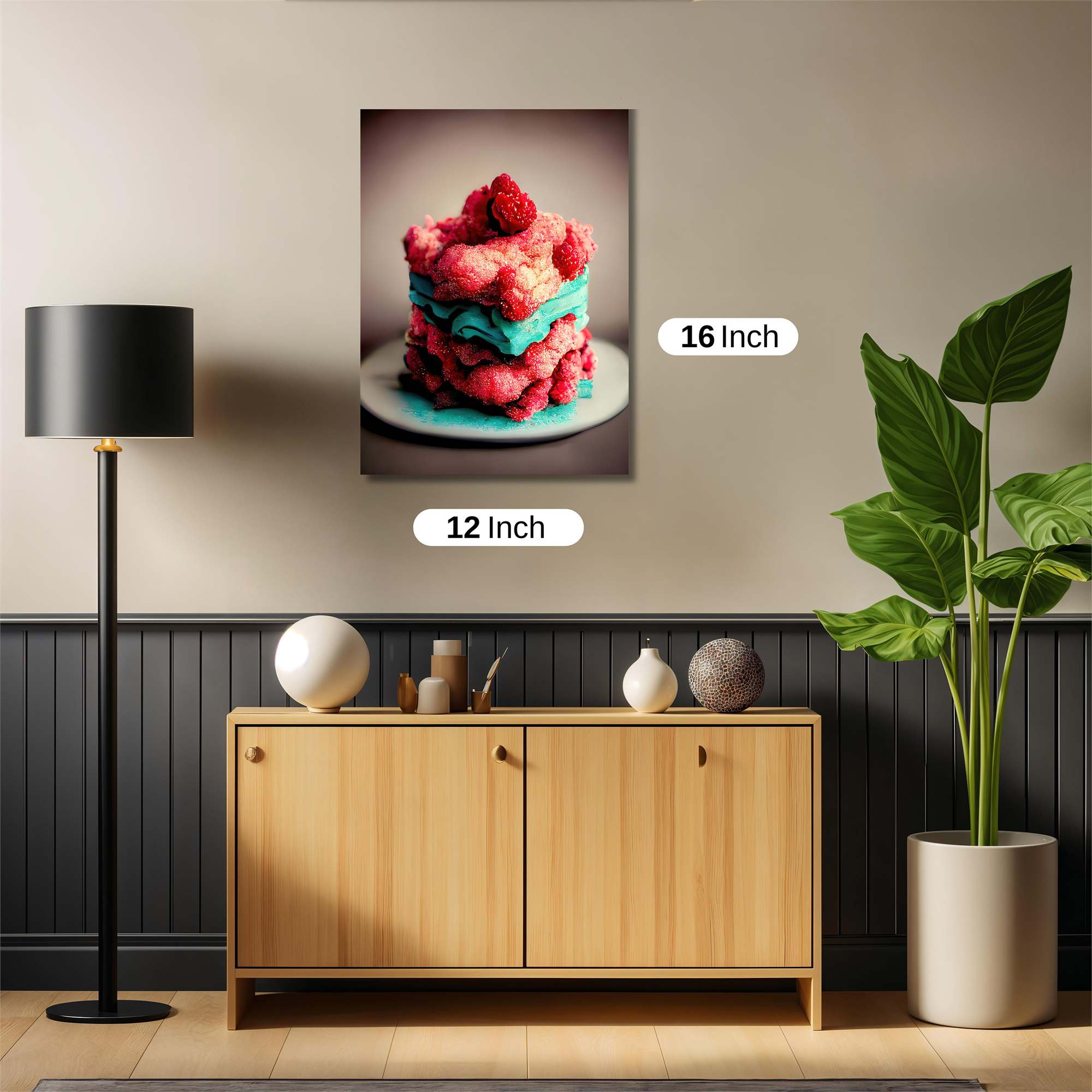 Raspberry Whimsy Safe Wall Magnetic / M