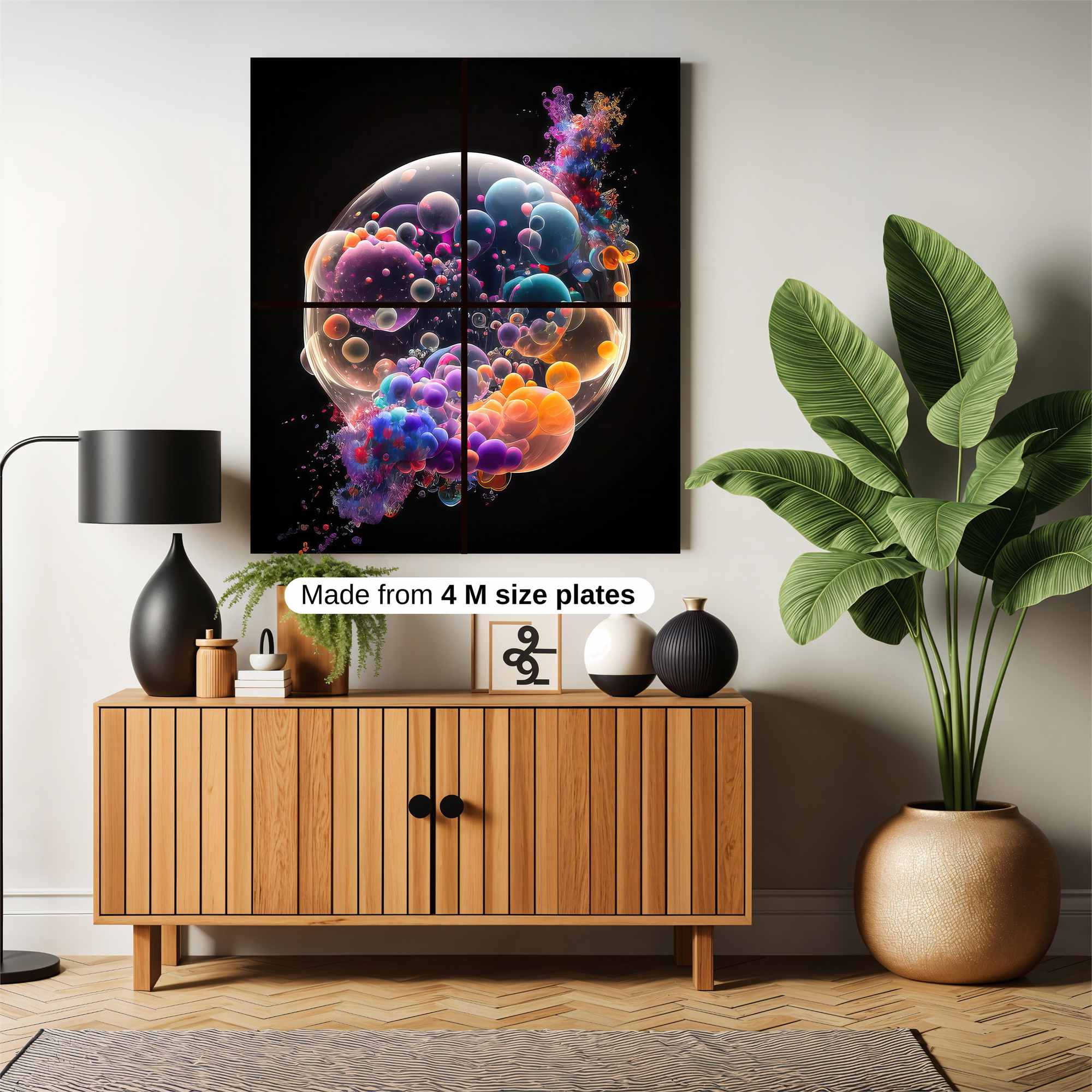 Bubble Rhapsody Safe Wall Magnetic / M