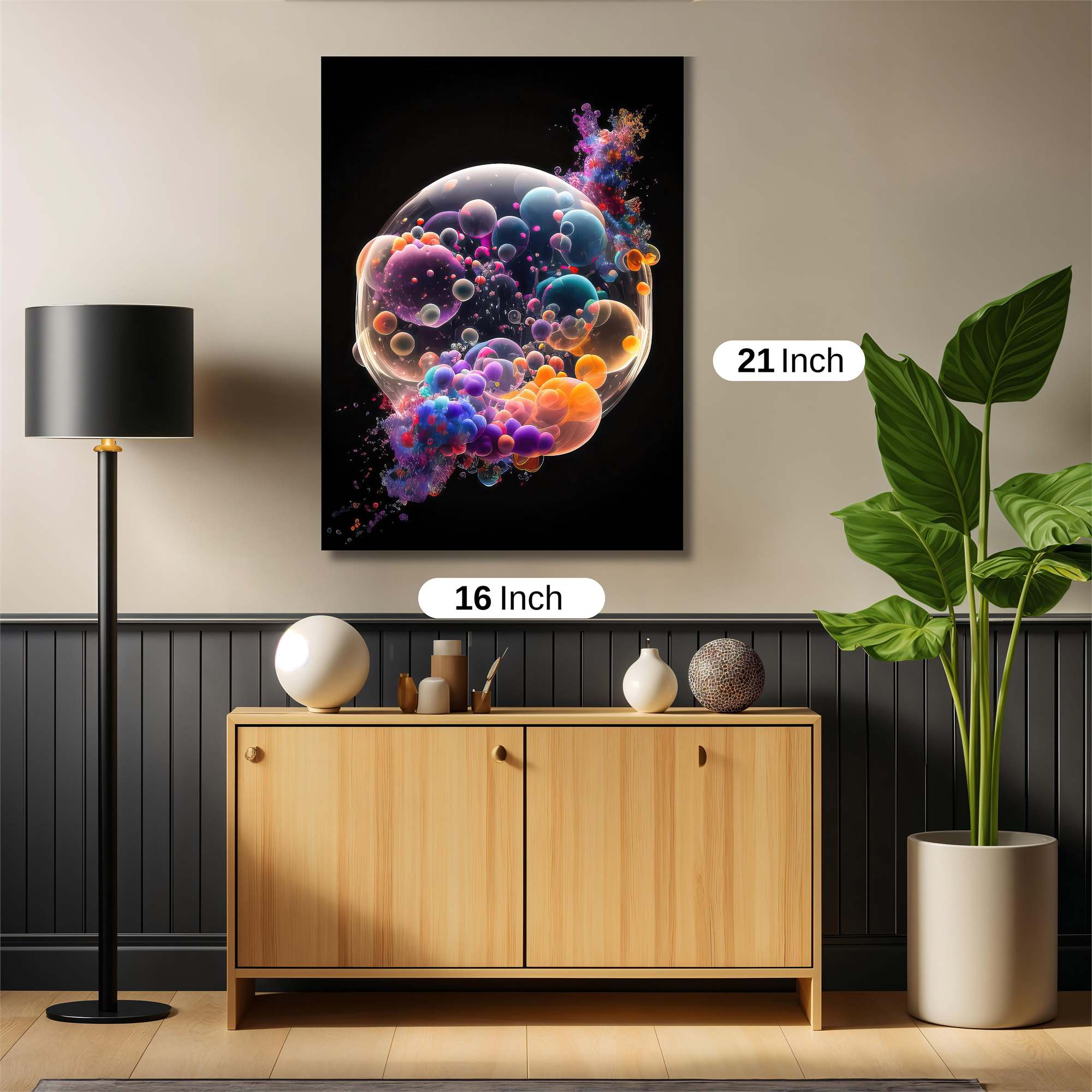 Bubble Rhapsody Safe Wall Magnetic / M