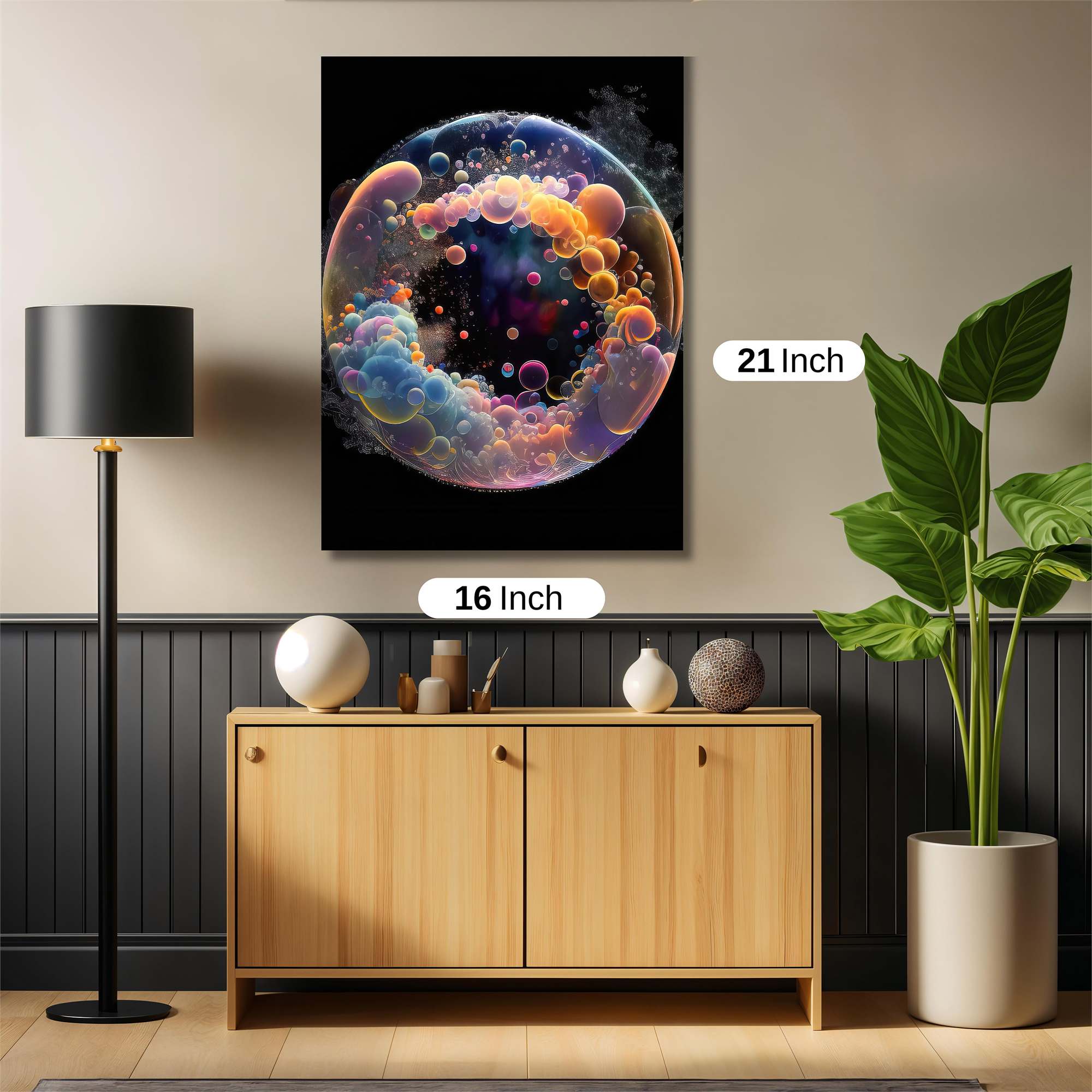 Bubble Rhapsody Safe Wall Magnetic / M