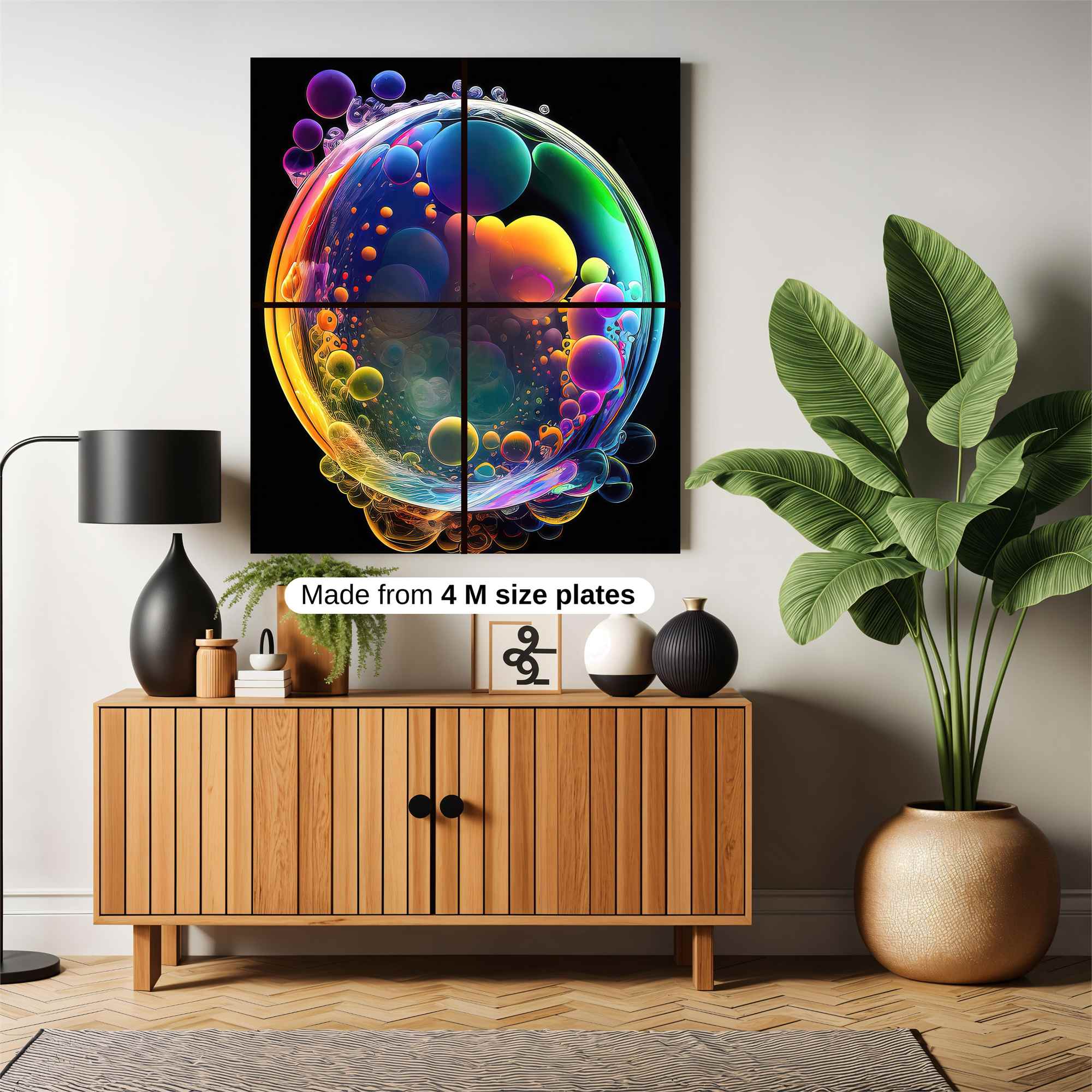 Bubble Euphoria Safe Wall Magnetic / M