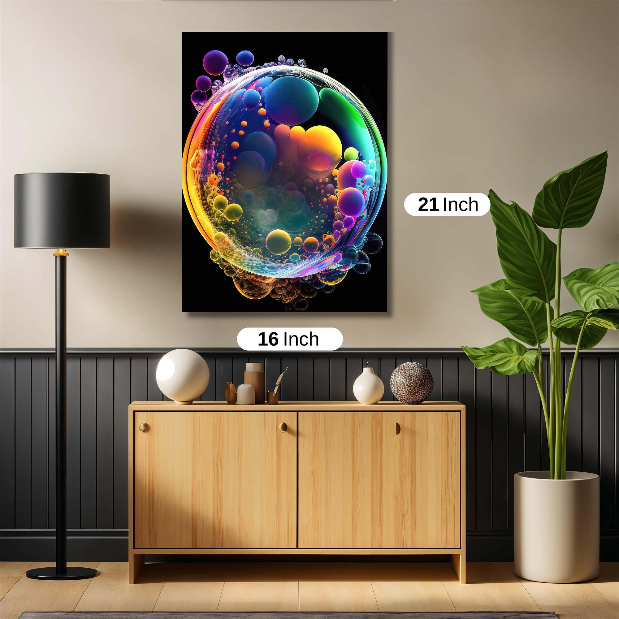 Bubble Euphoria Safe Wall Magnetic / M