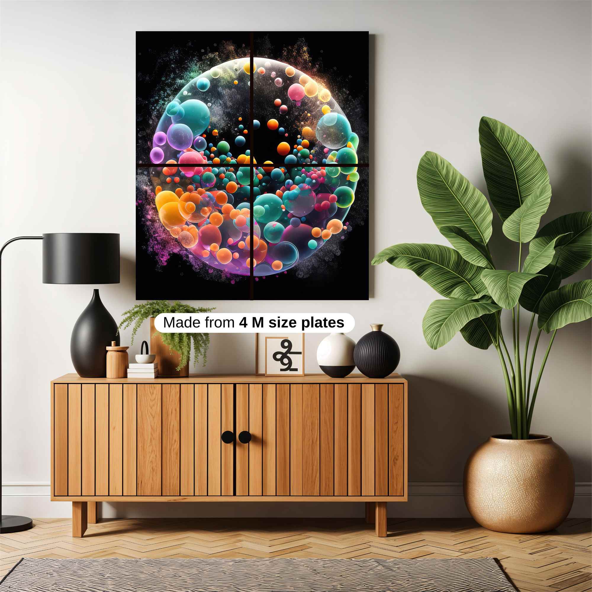 Bubble Rhapsody Safe Wall Magnetic / M
