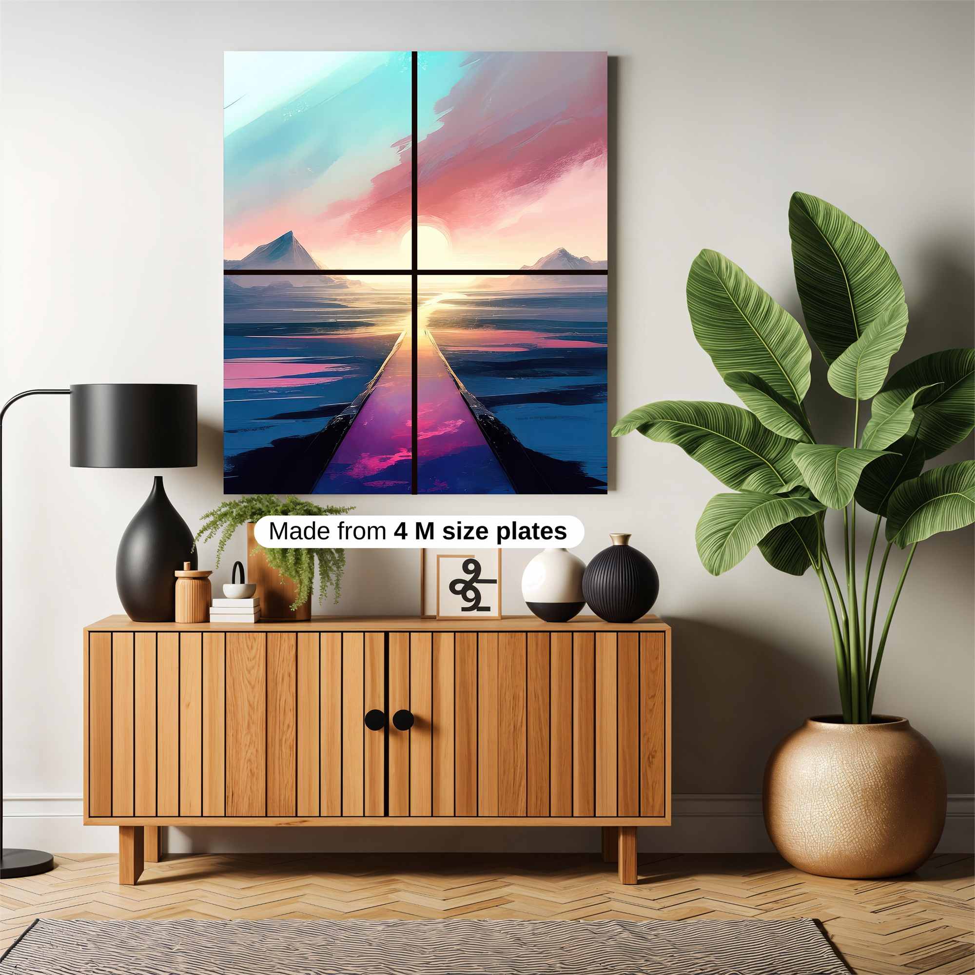 Sunset Serenity Safe Wall Magnetic / M