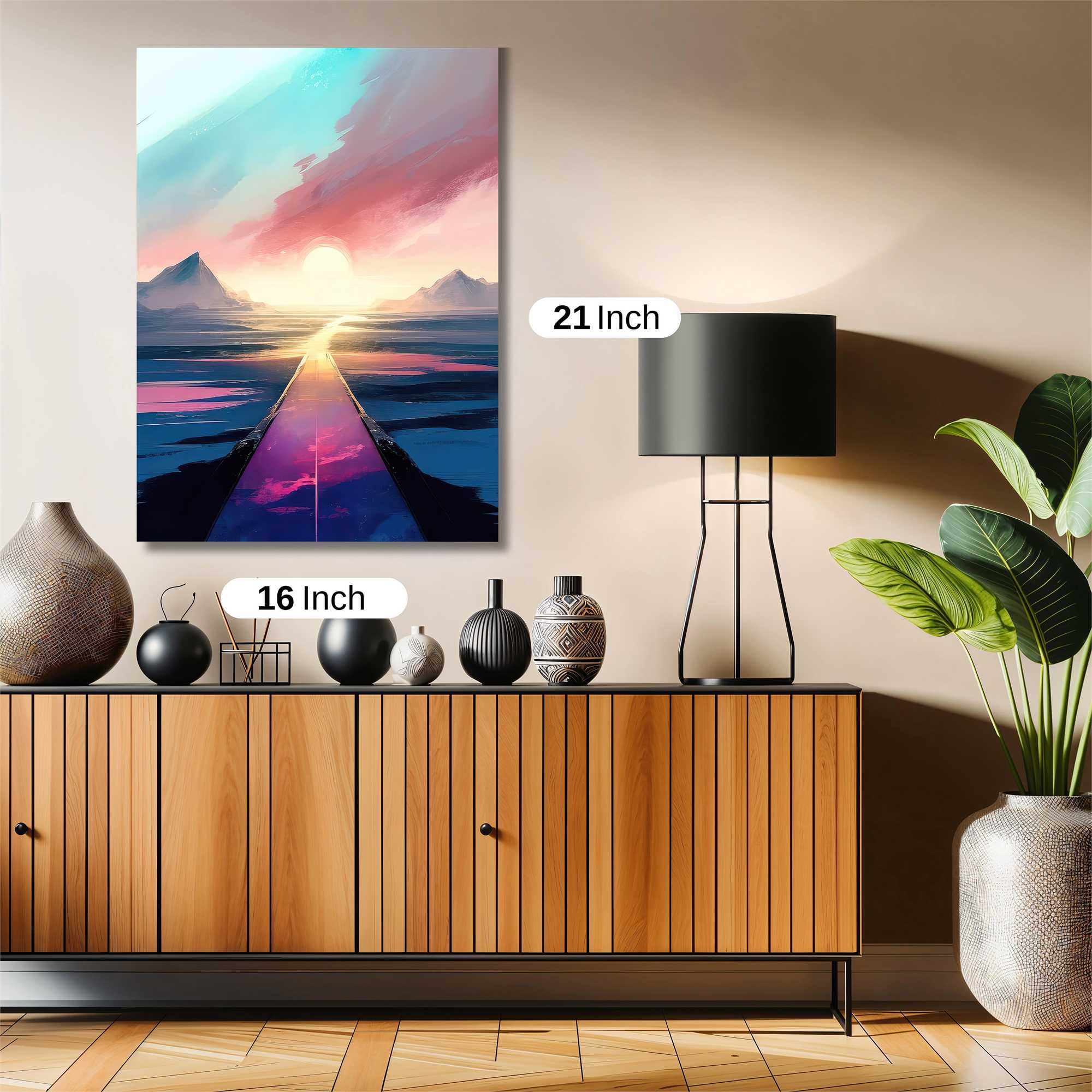 Sunset Serenity Safe Wall Magnetic / M