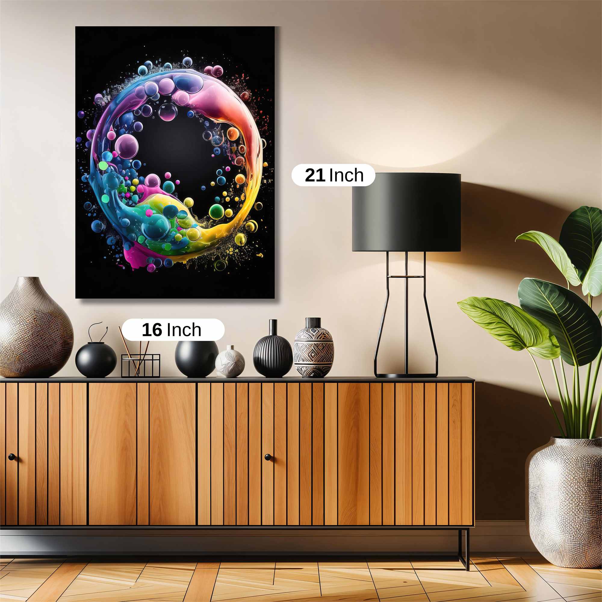 Colorful Whimsy Safe Wall Magnetic / M