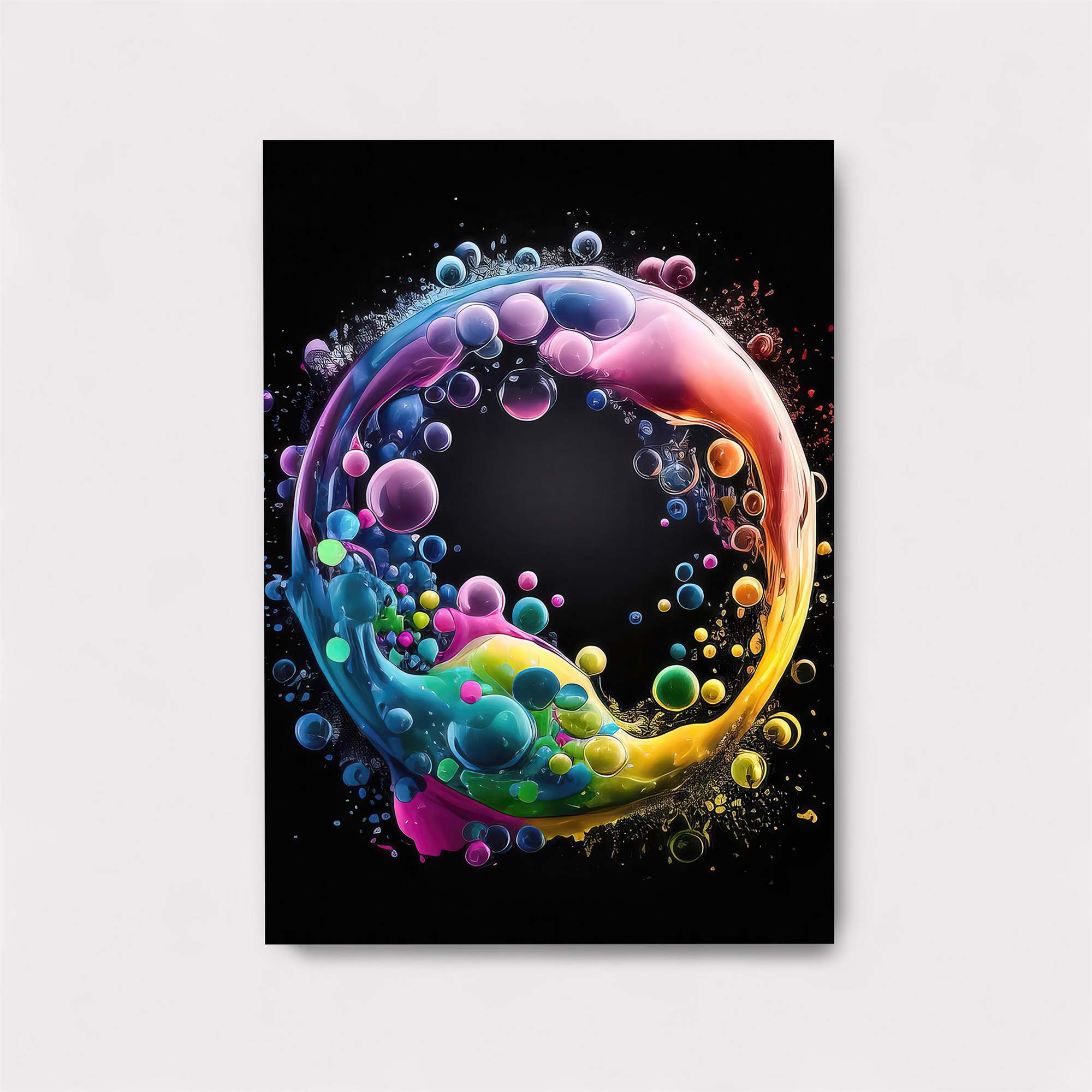 Colorful Whimsy Safe Wall Magnetic / M