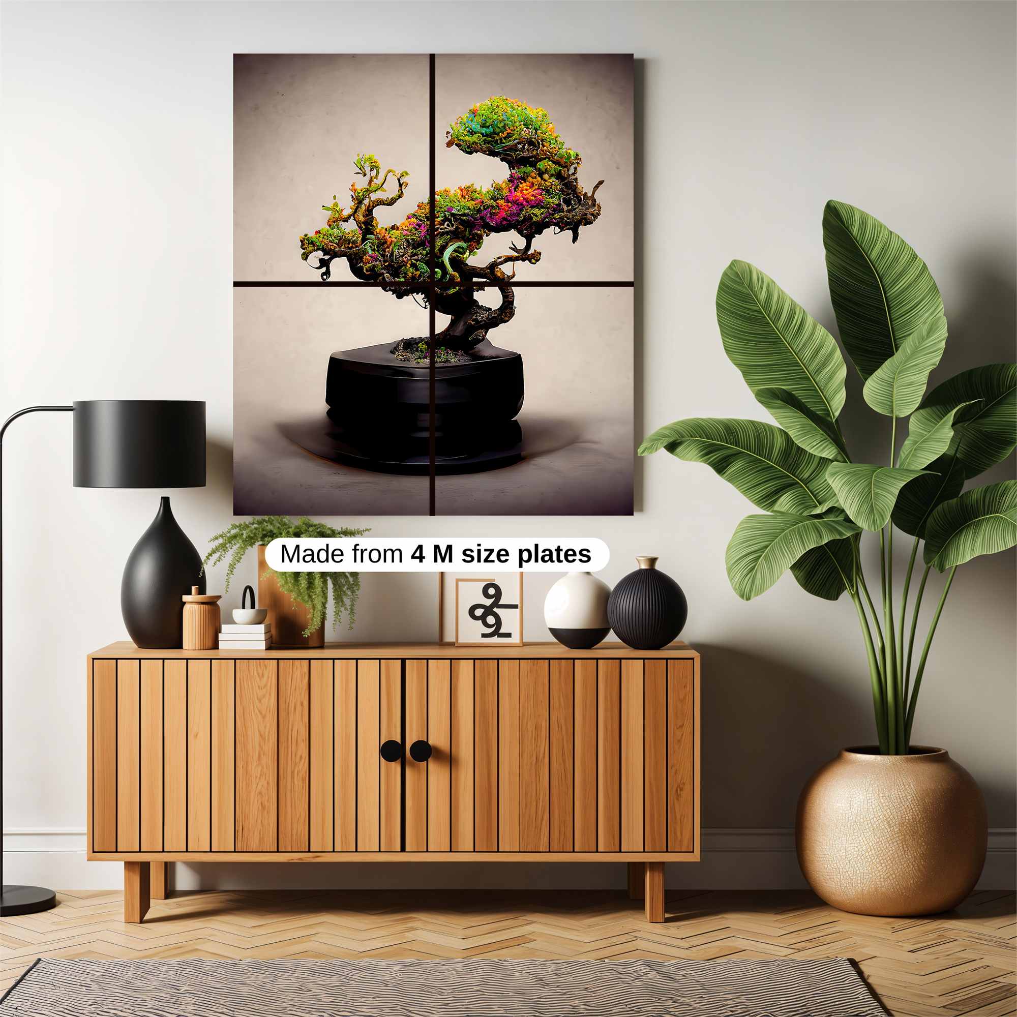 Bonsai Bliss Safe Wall Magnetic / M