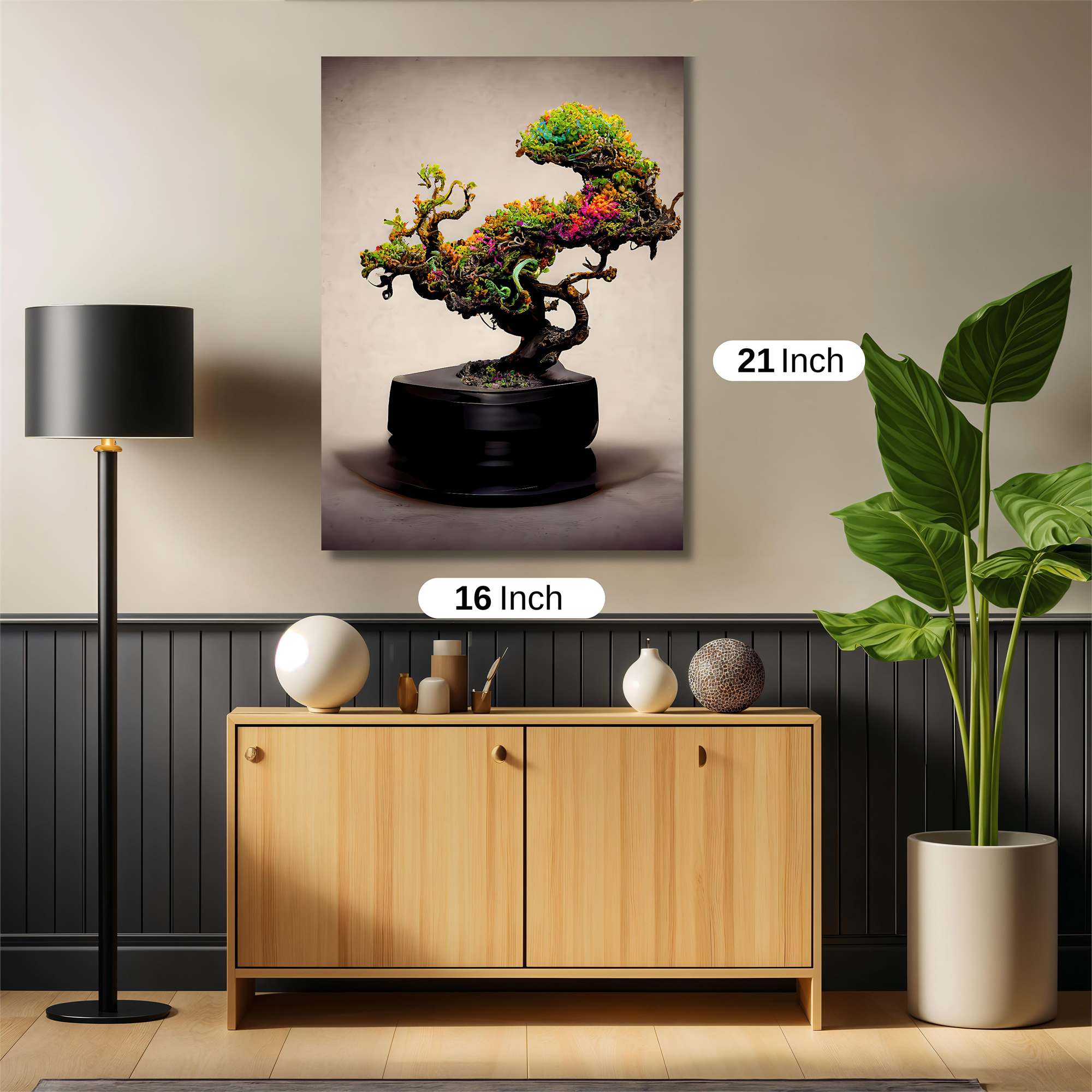 Bonsai Bliss Safe Wall Magnetic / M