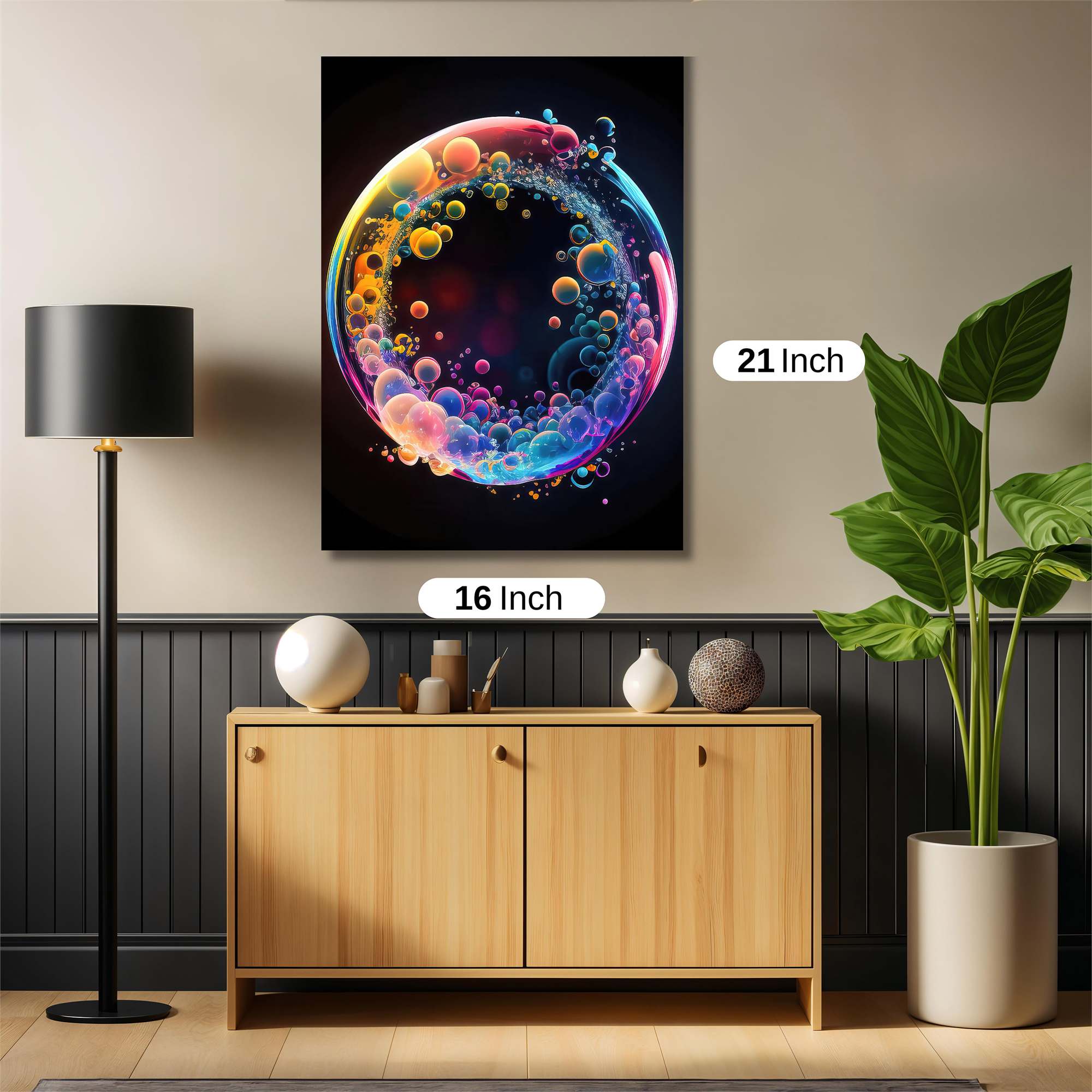 Bubble Euphoria Safe Wall Magnetic / M