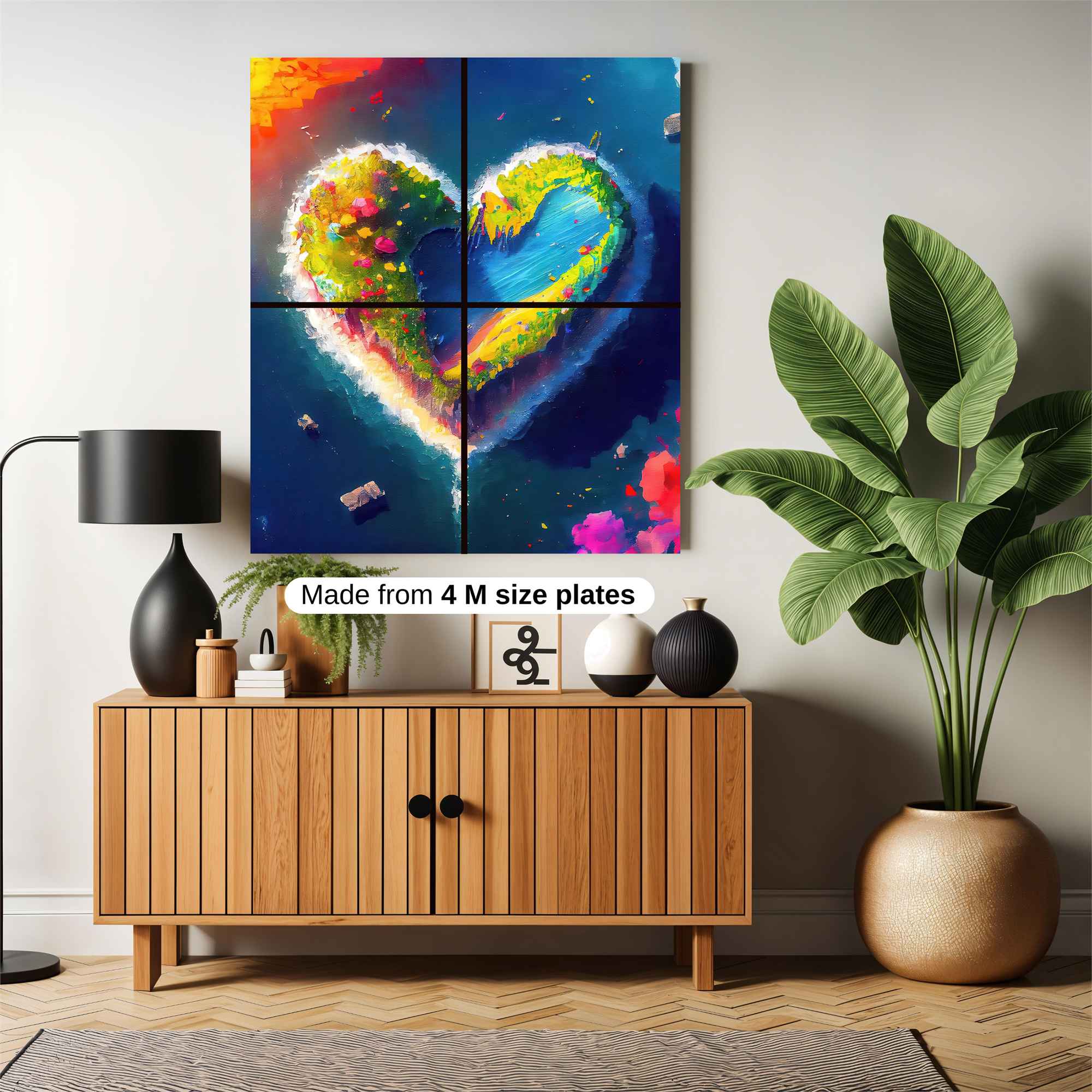 Island Serenity Safe Wall Magnetic / M