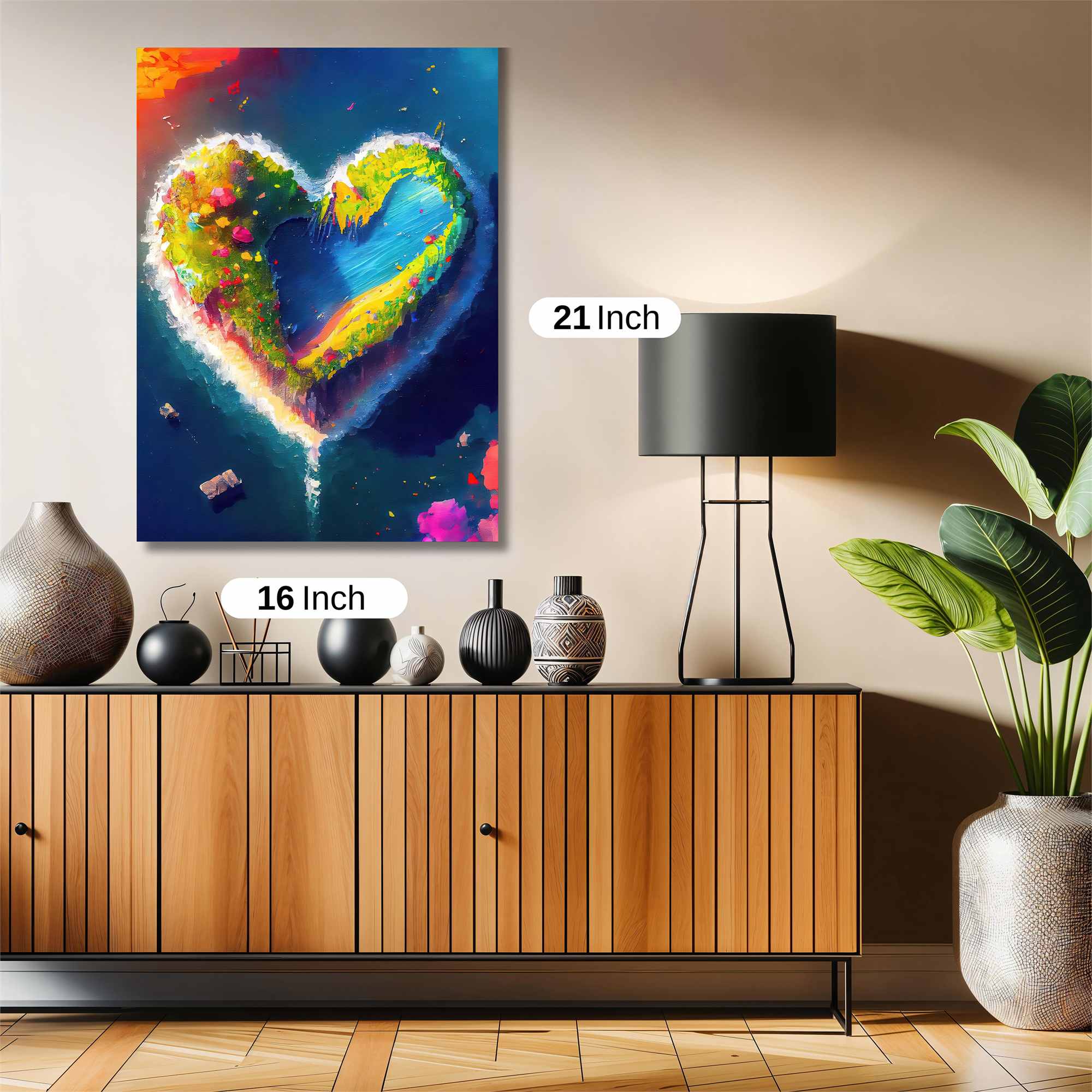 Island Serenity Safe Wall Magnetic / M