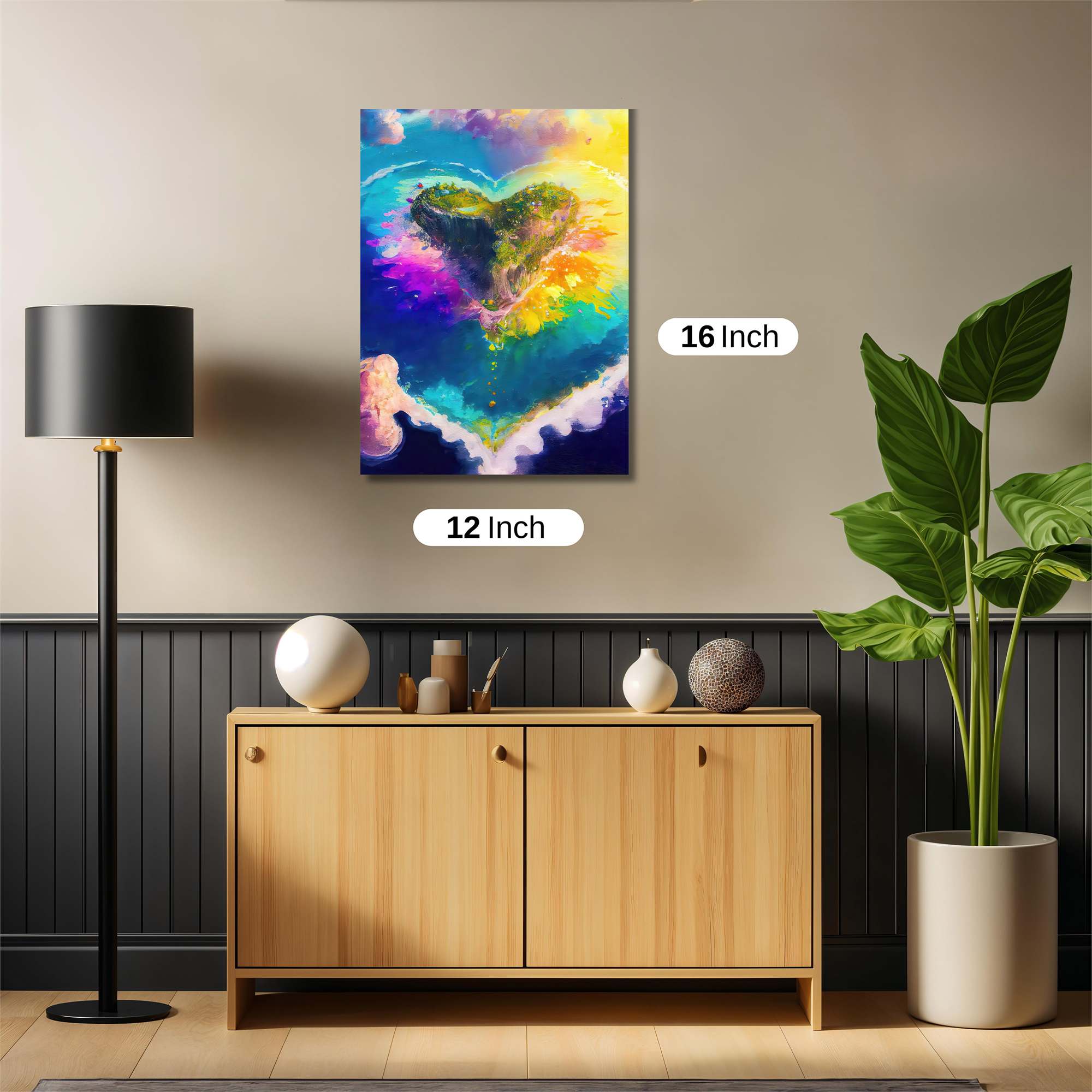 HeartHaven Safe Wall Magnetic / M