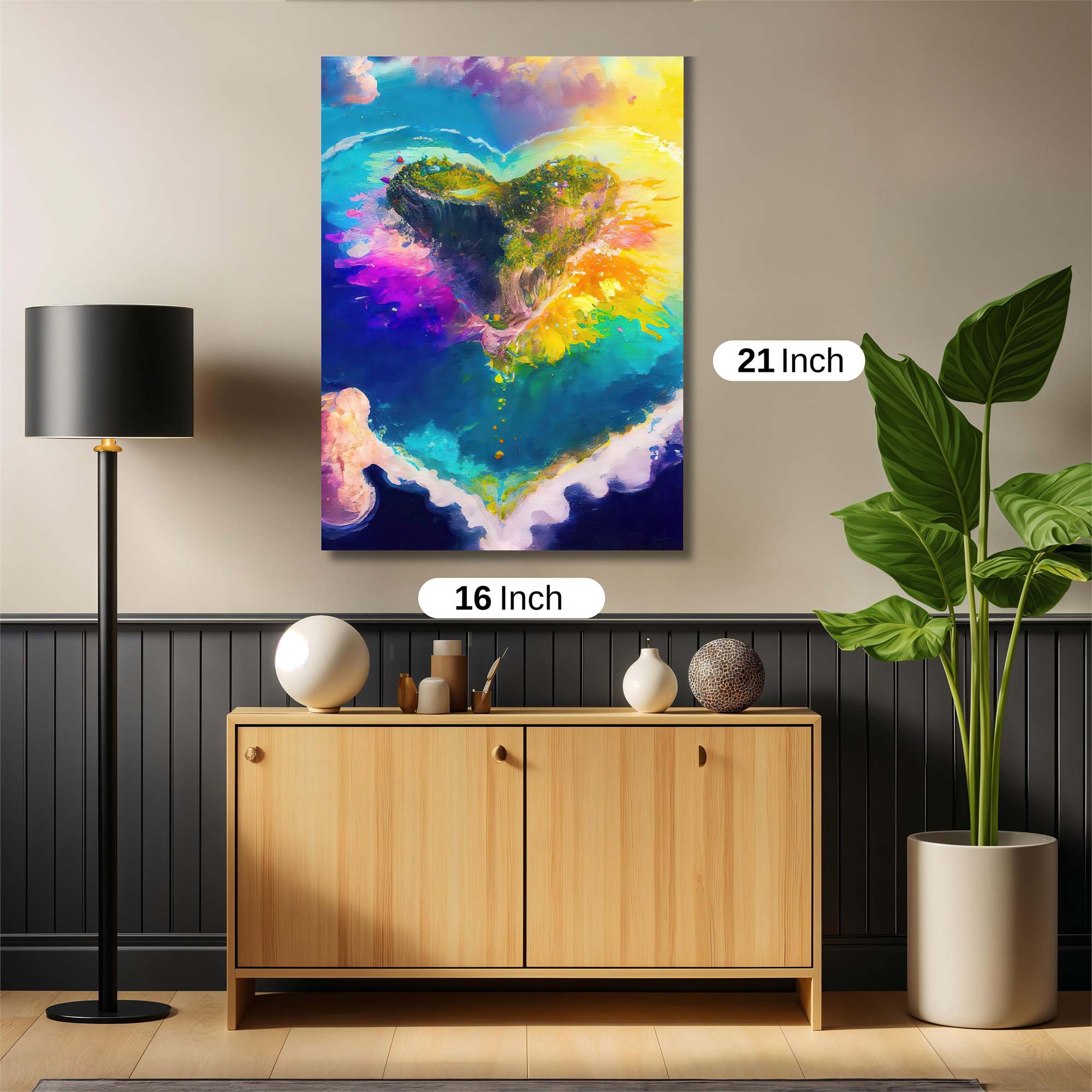HeartHaven Safe Wall Magnetic / M