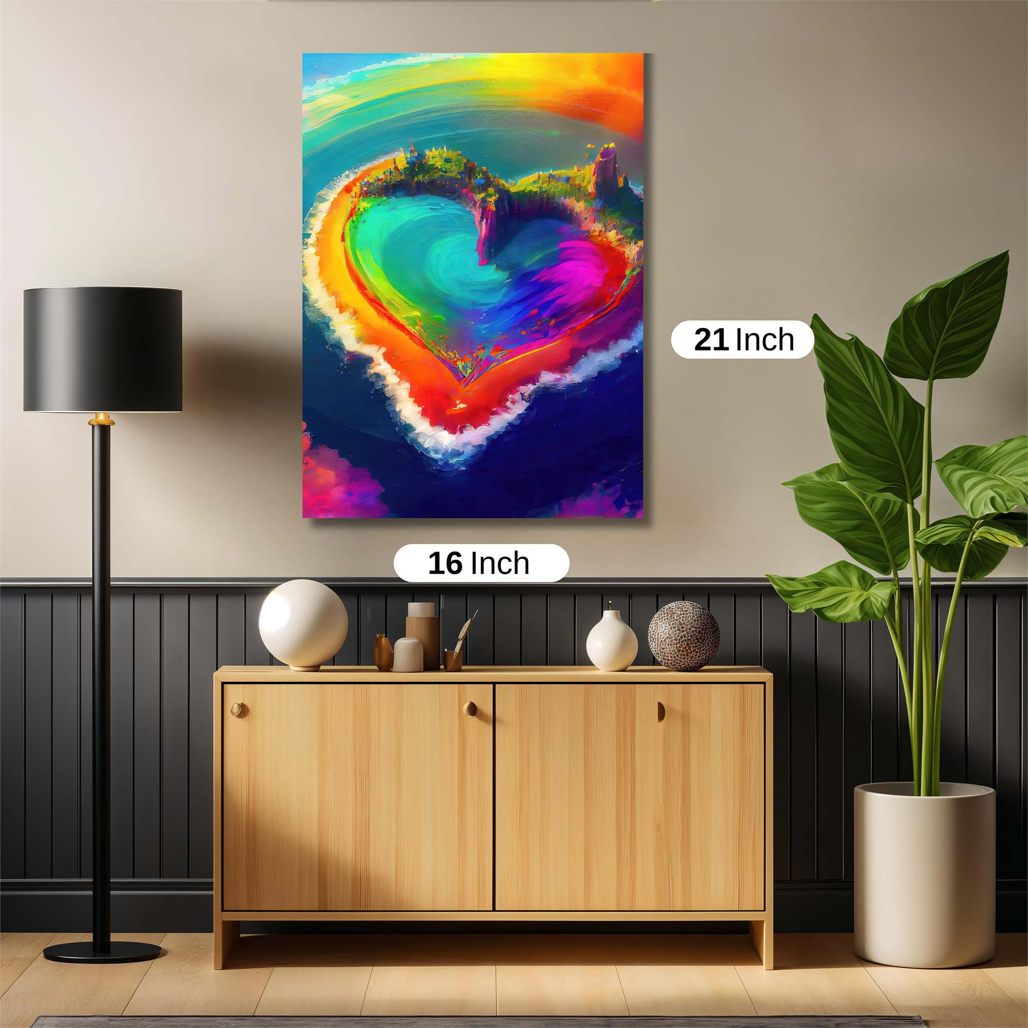 Heart Haven Safe Wall Magnetic / M