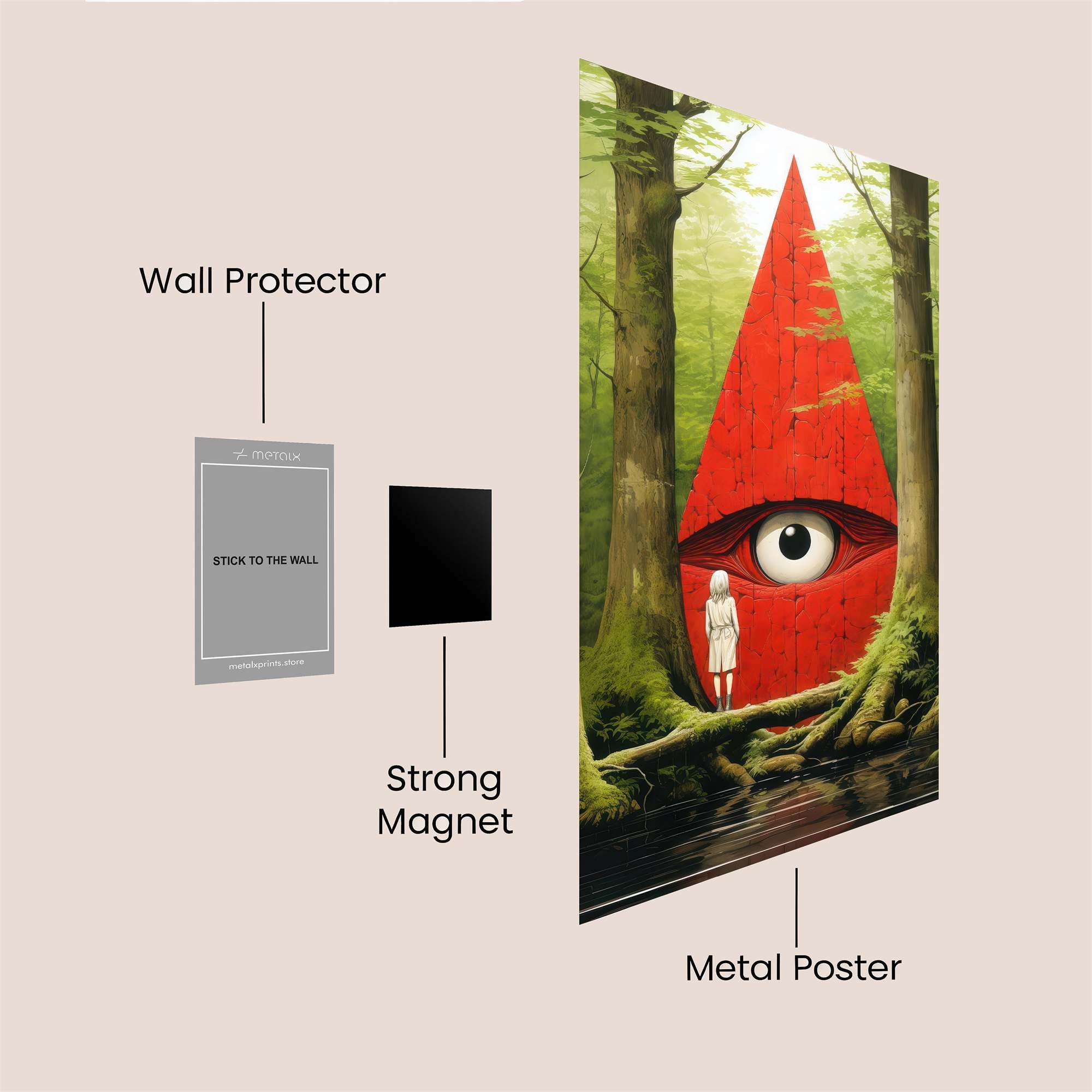 Forest Watcher Safe Wall Magnetic / M