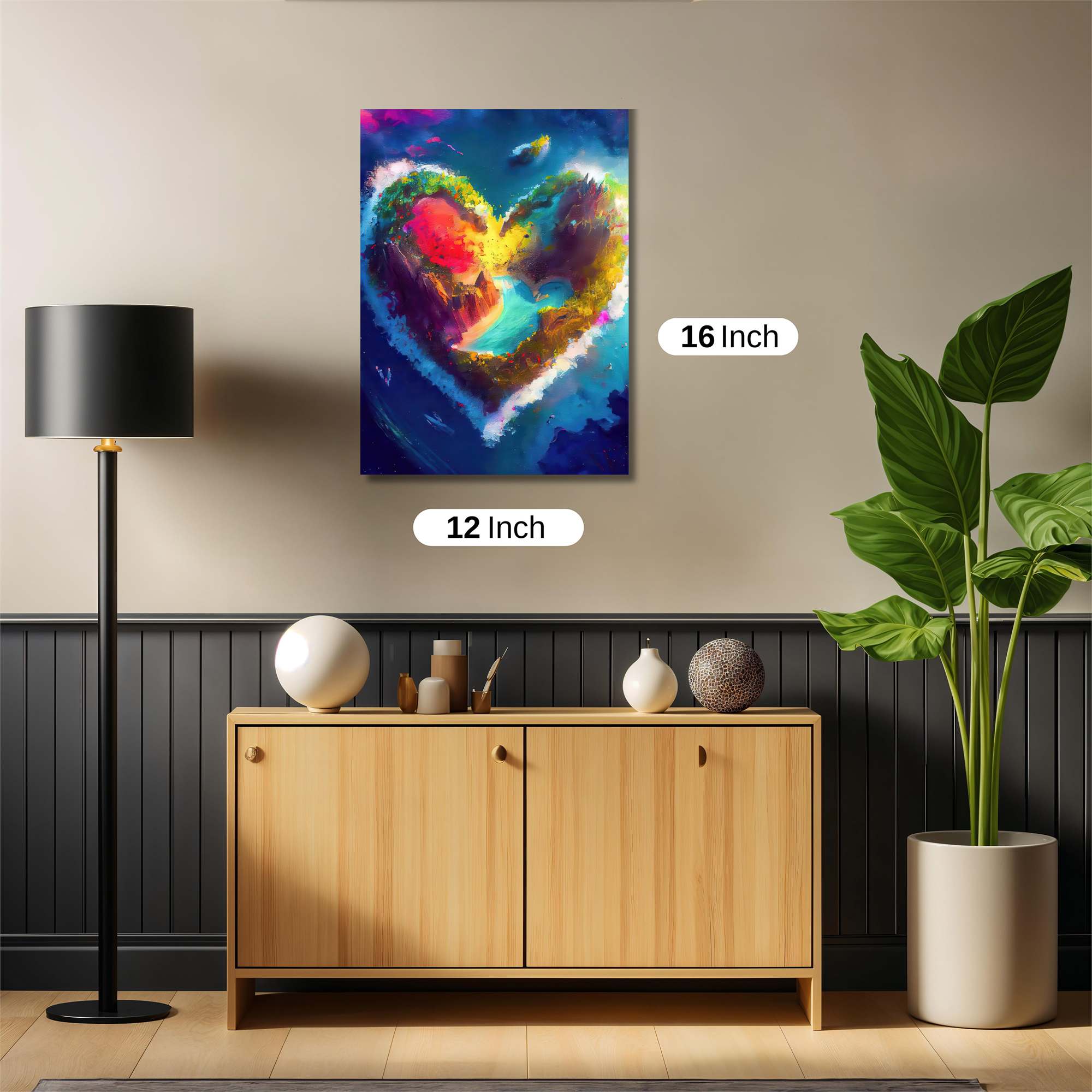 Heart Harmony Safe Wall Magnetic / M