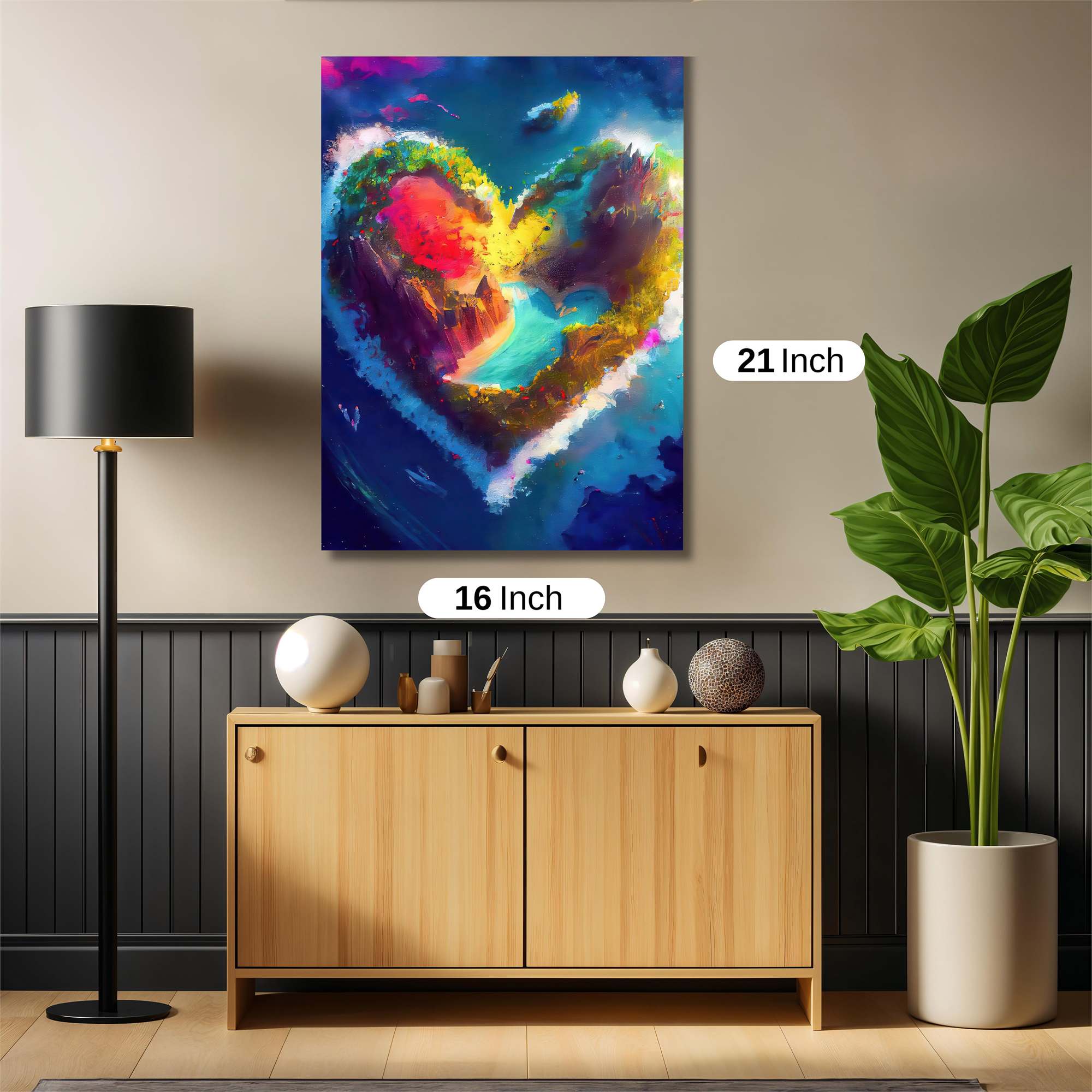 Heart Harmony Safe Wall Magnetic / M