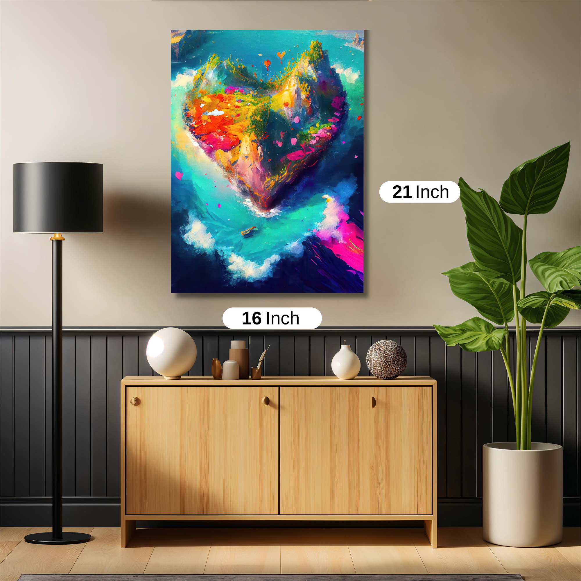 HeartHaven Safe Wall Magnetic / M