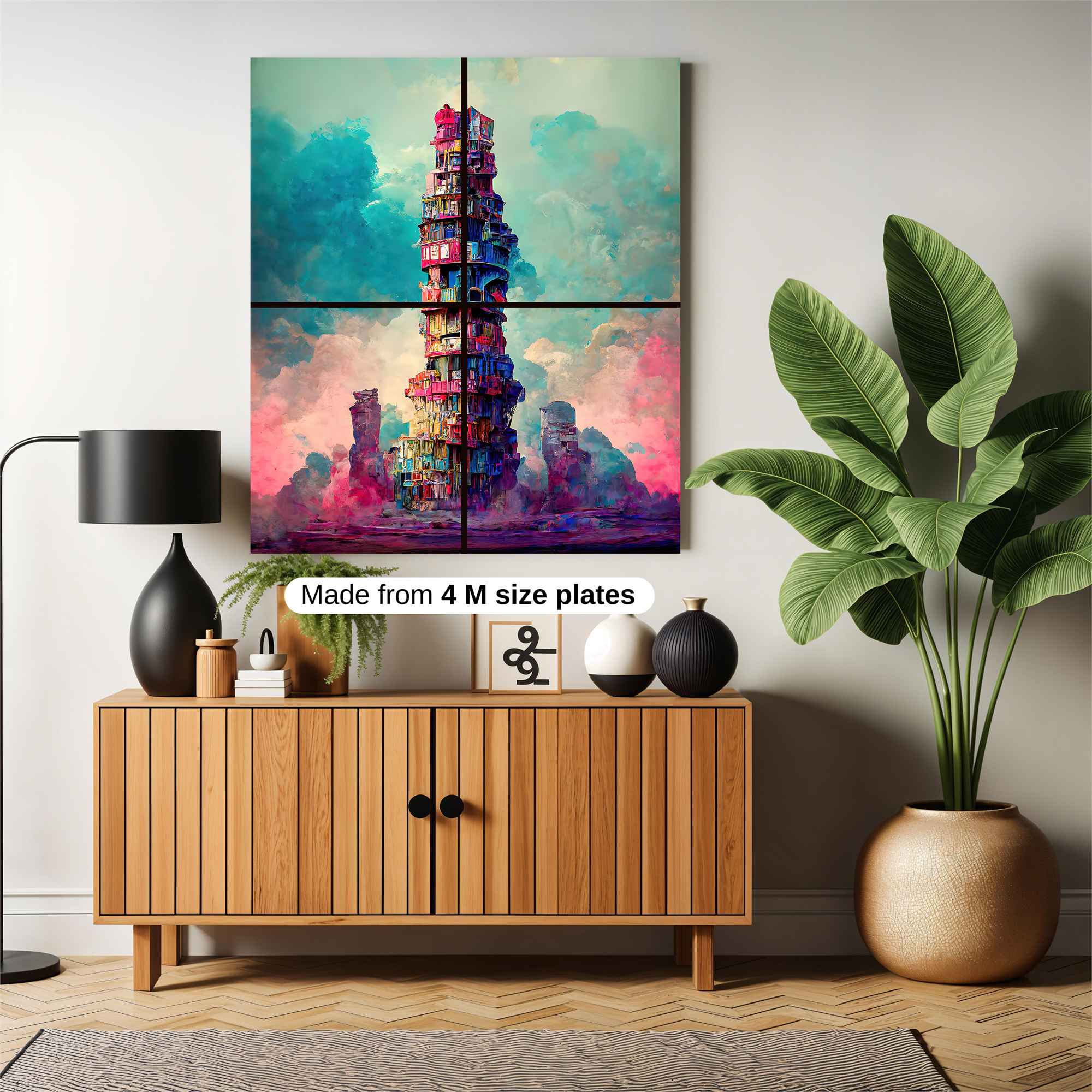 Tower Dreamscape Safe Wall Magnetic / M