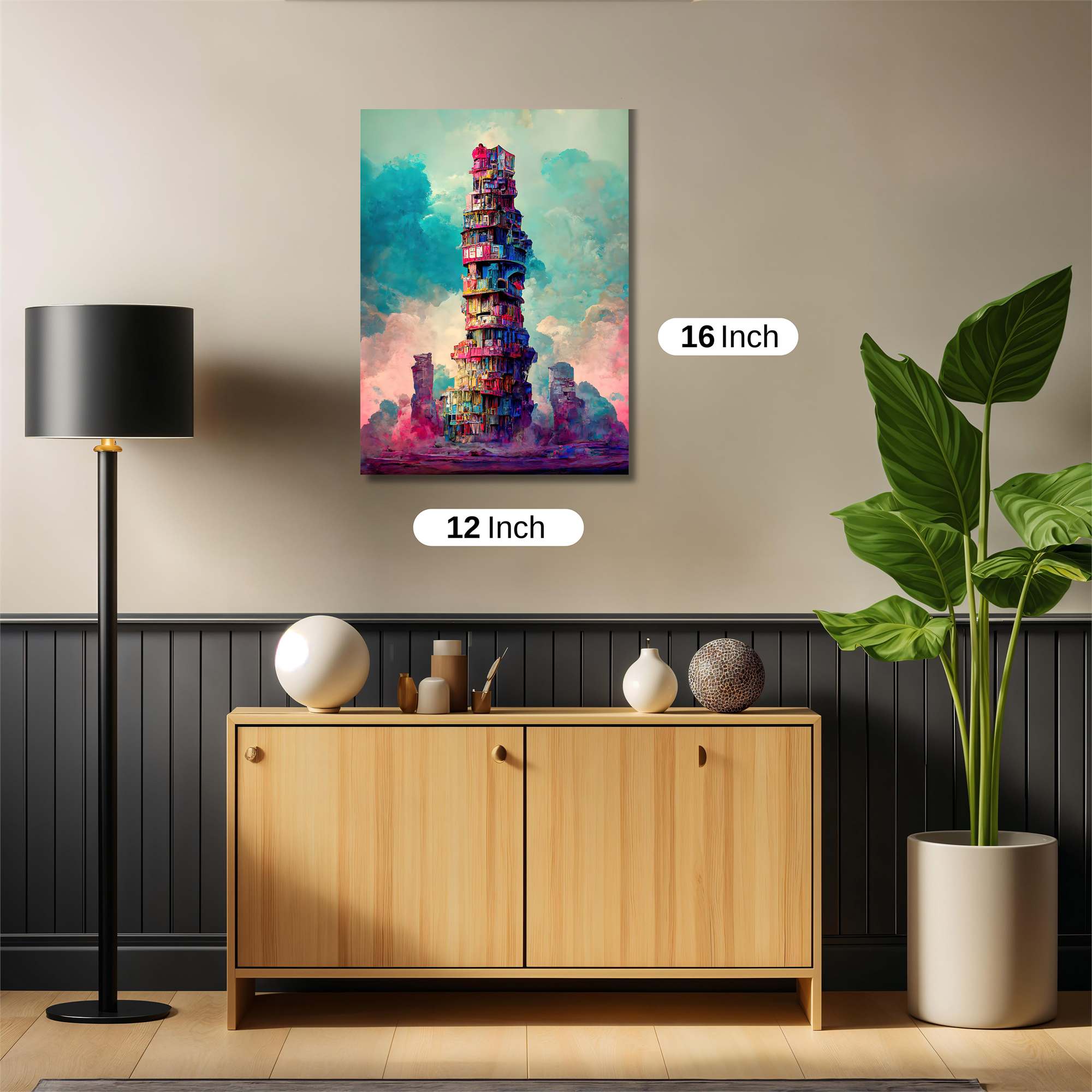 Tower Dreamscape Safe Wall Magnetic / M