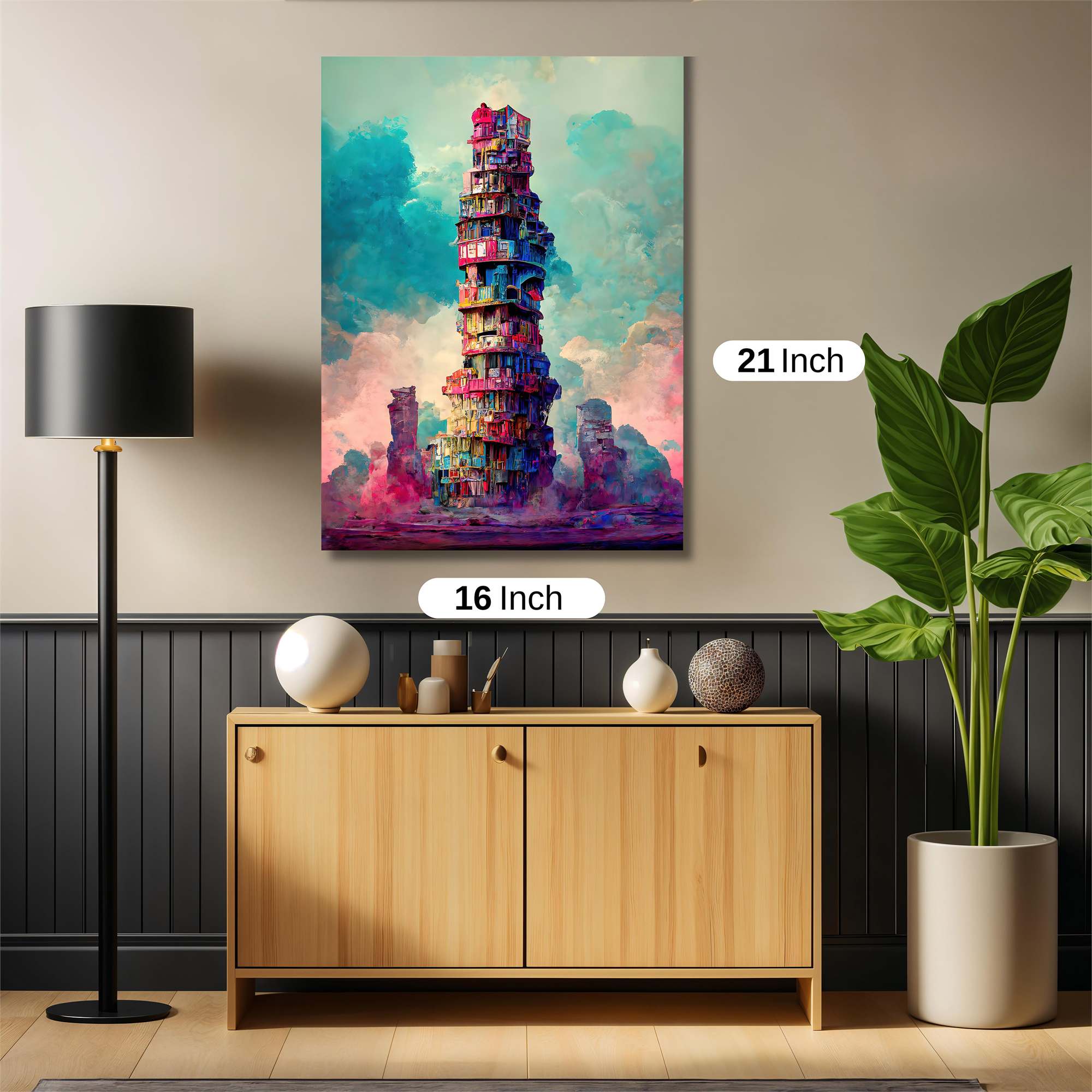 Tower Dreamscape Safe Wall Magnetic / M
