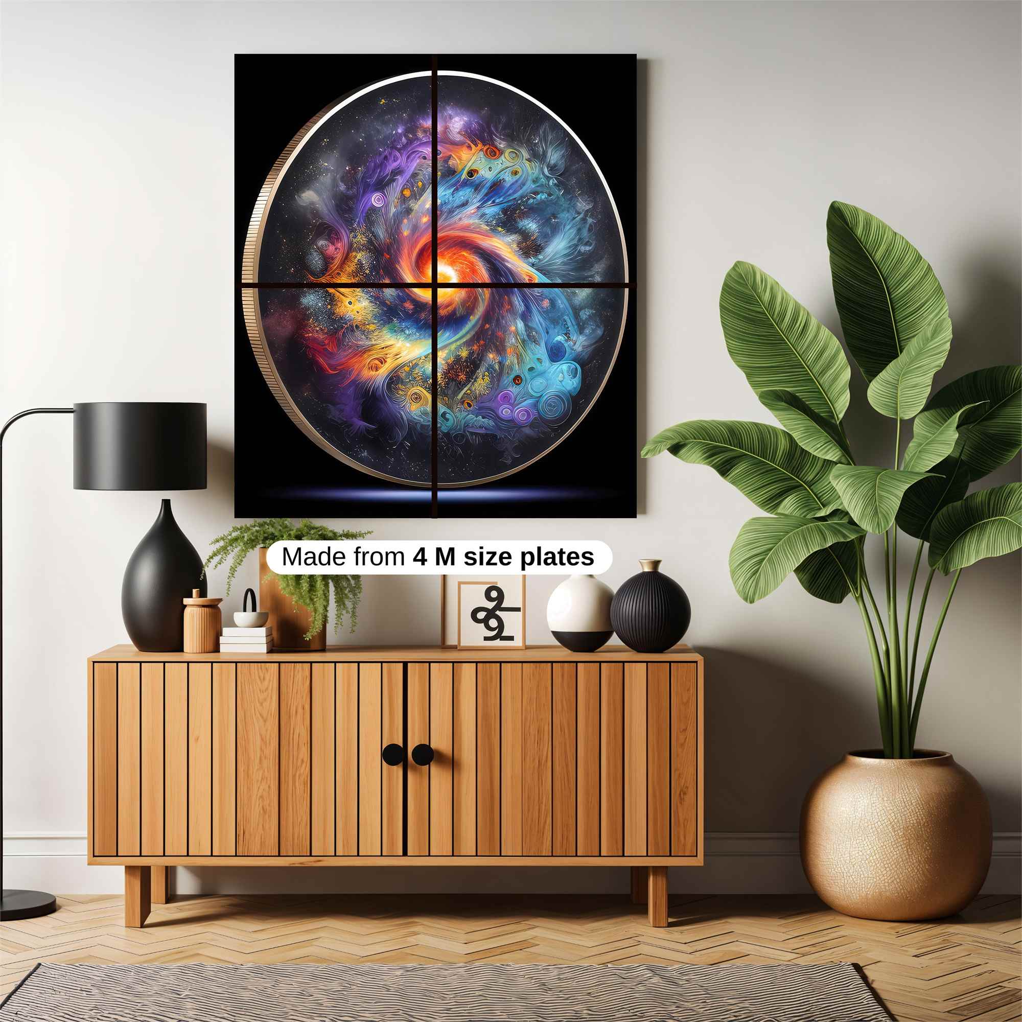 Nebula Whirl Safe Wall Magnetic / M