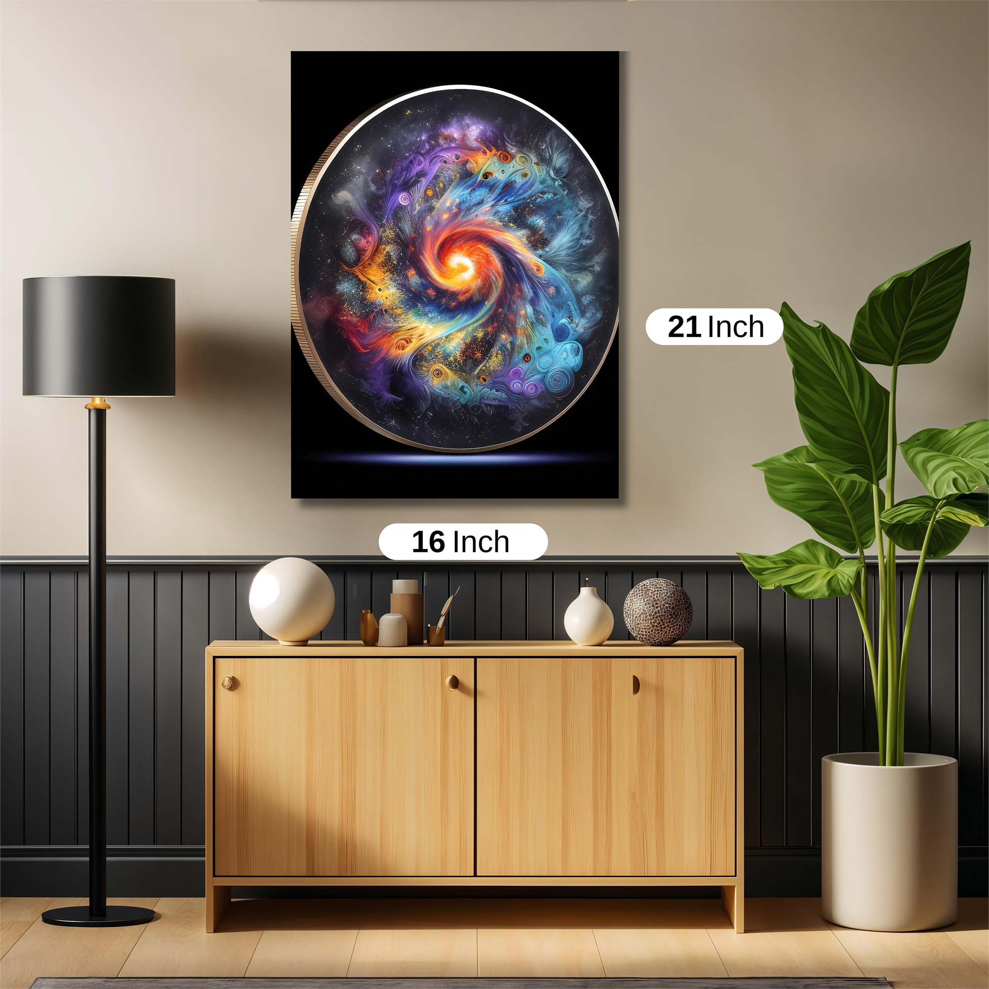 Nebula Whirl Safe Wall Magnetic / M