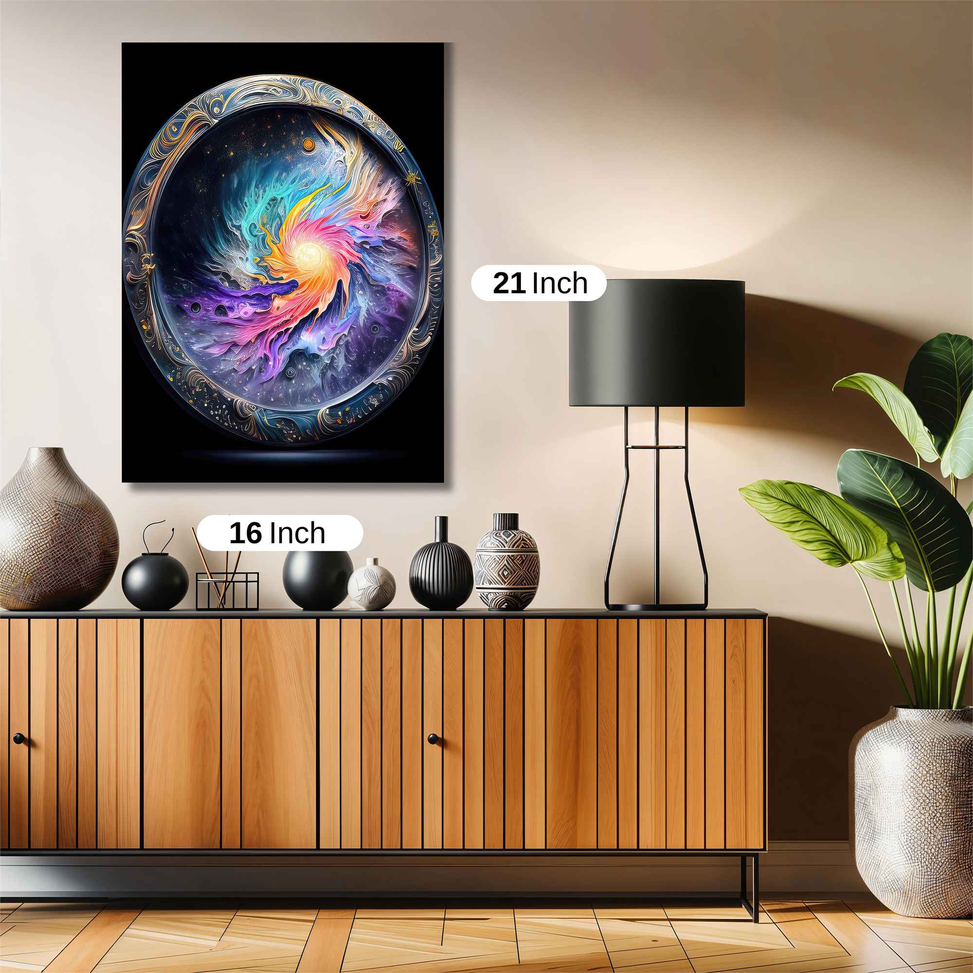 Cosmic Whirl Safe Wall Magnetic / M