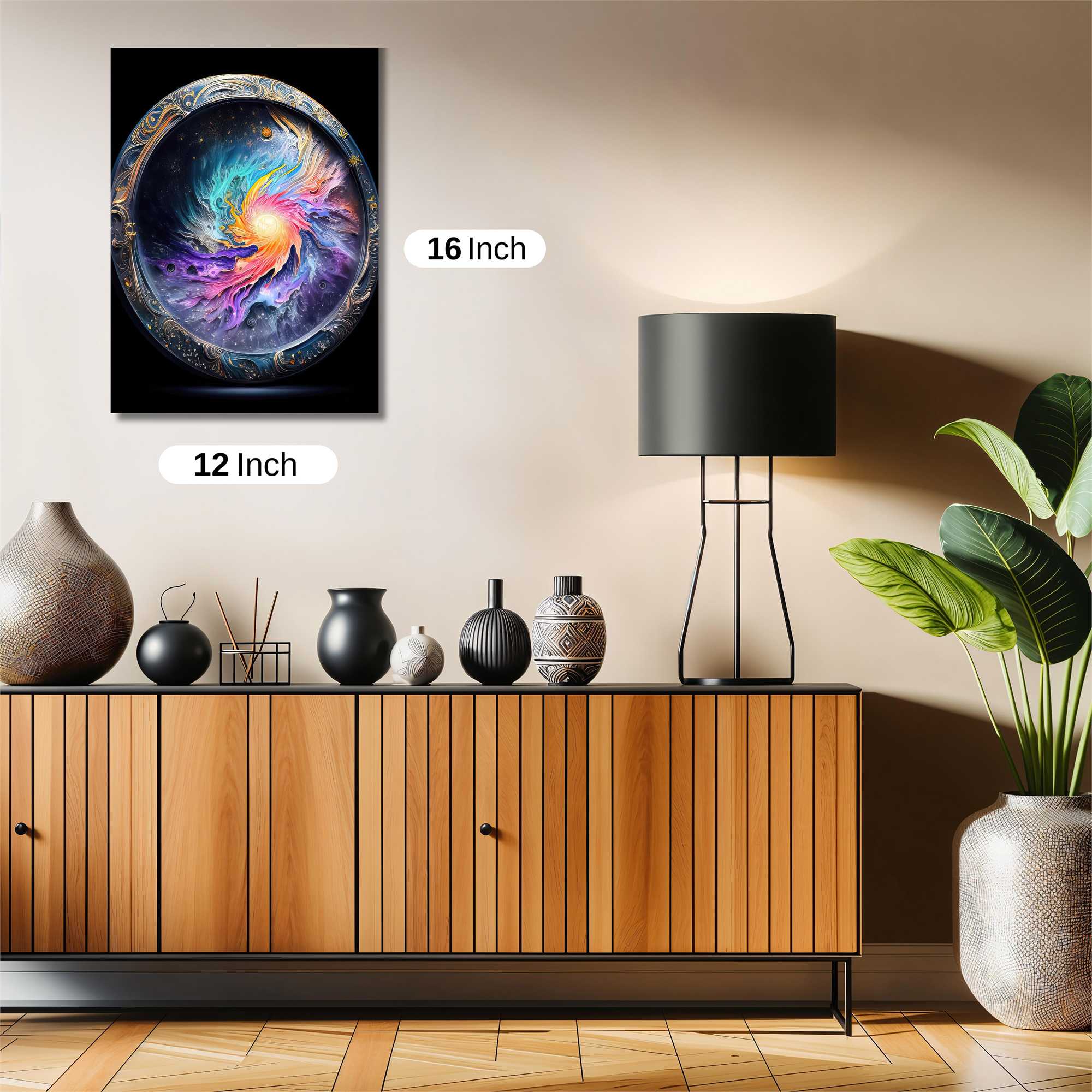 Cosmic Whirl Safe Wall Magnetic / M