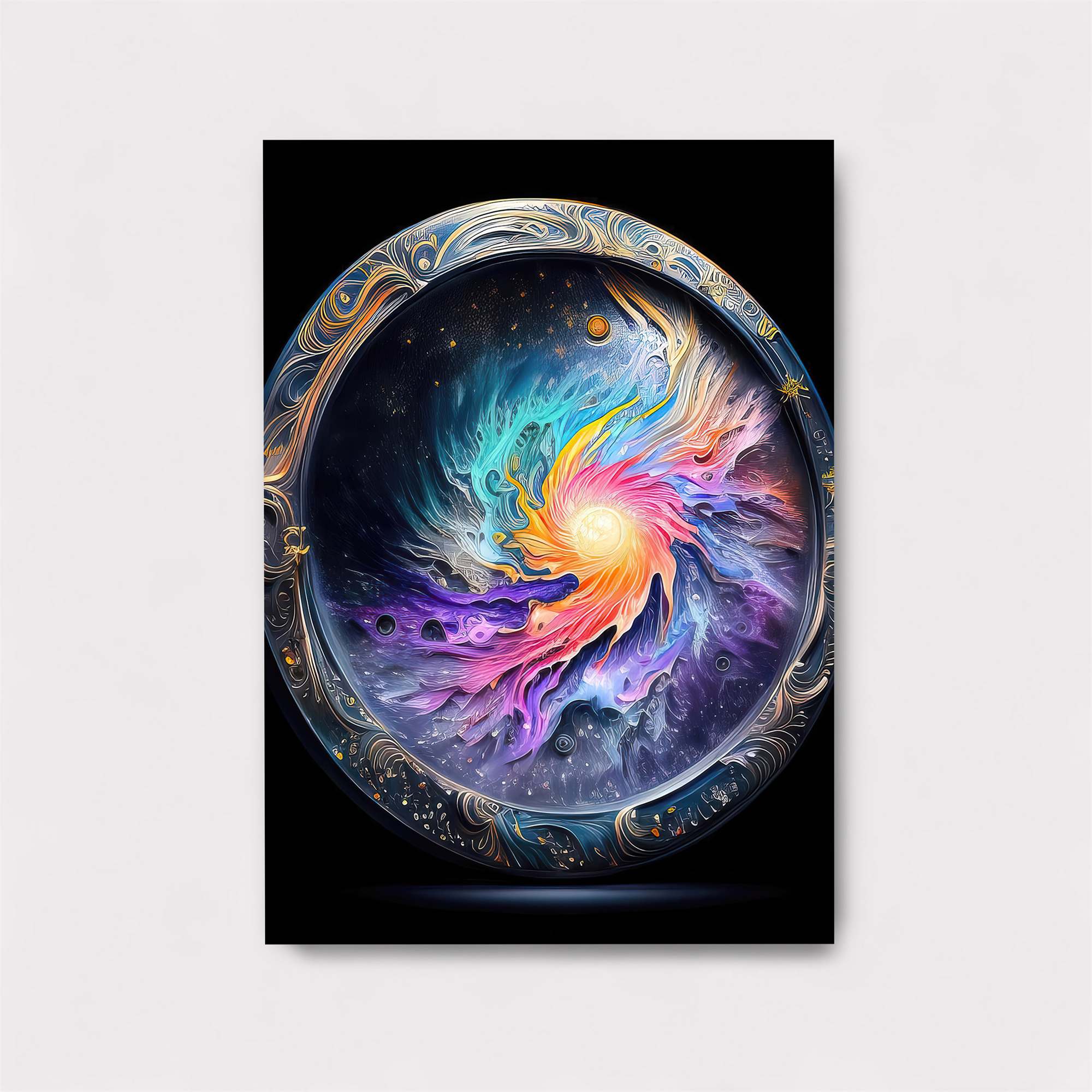 Cosmic Whirl Safe Wall Magnetic / M