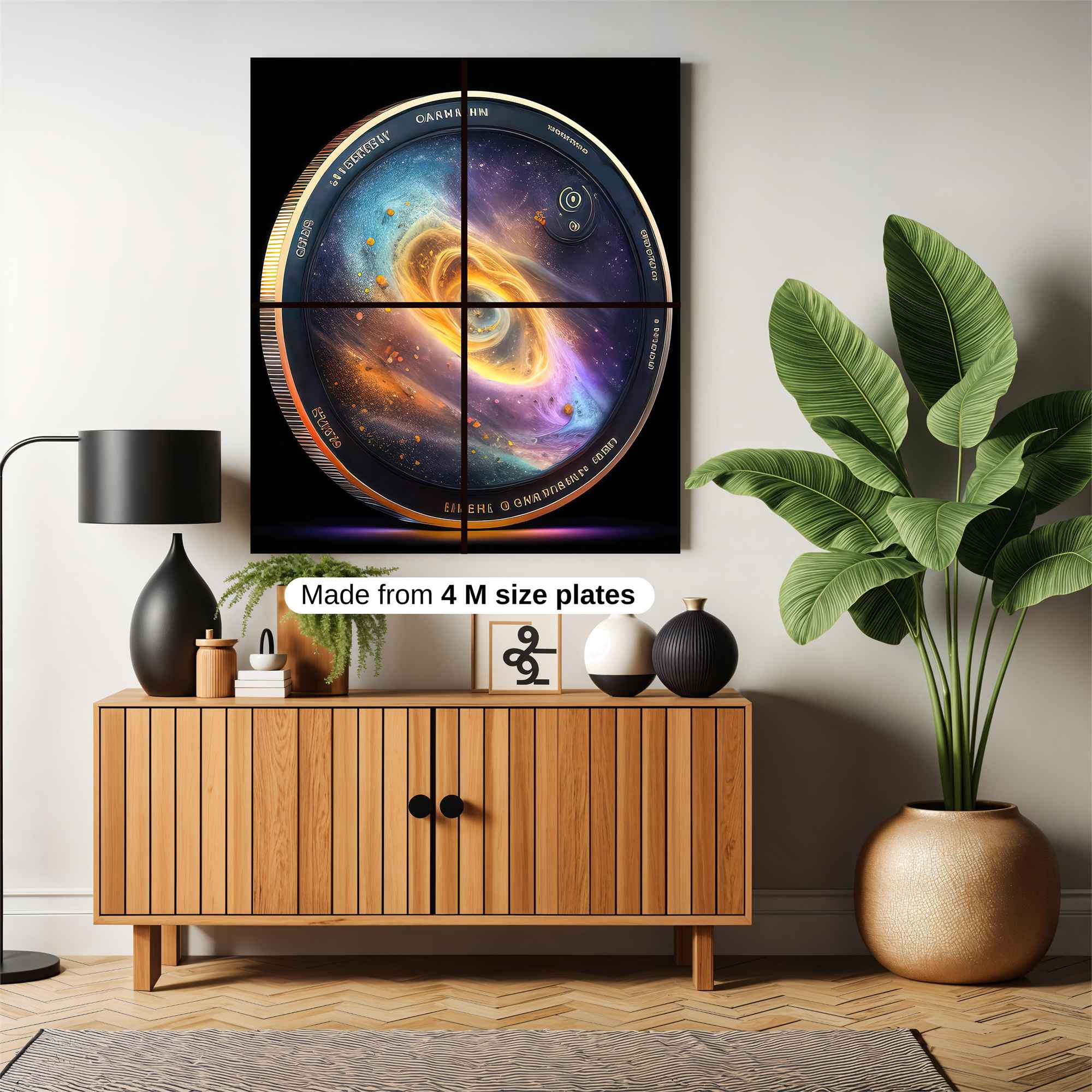 Cosmic Whirl Safe Wall Magnetic / M