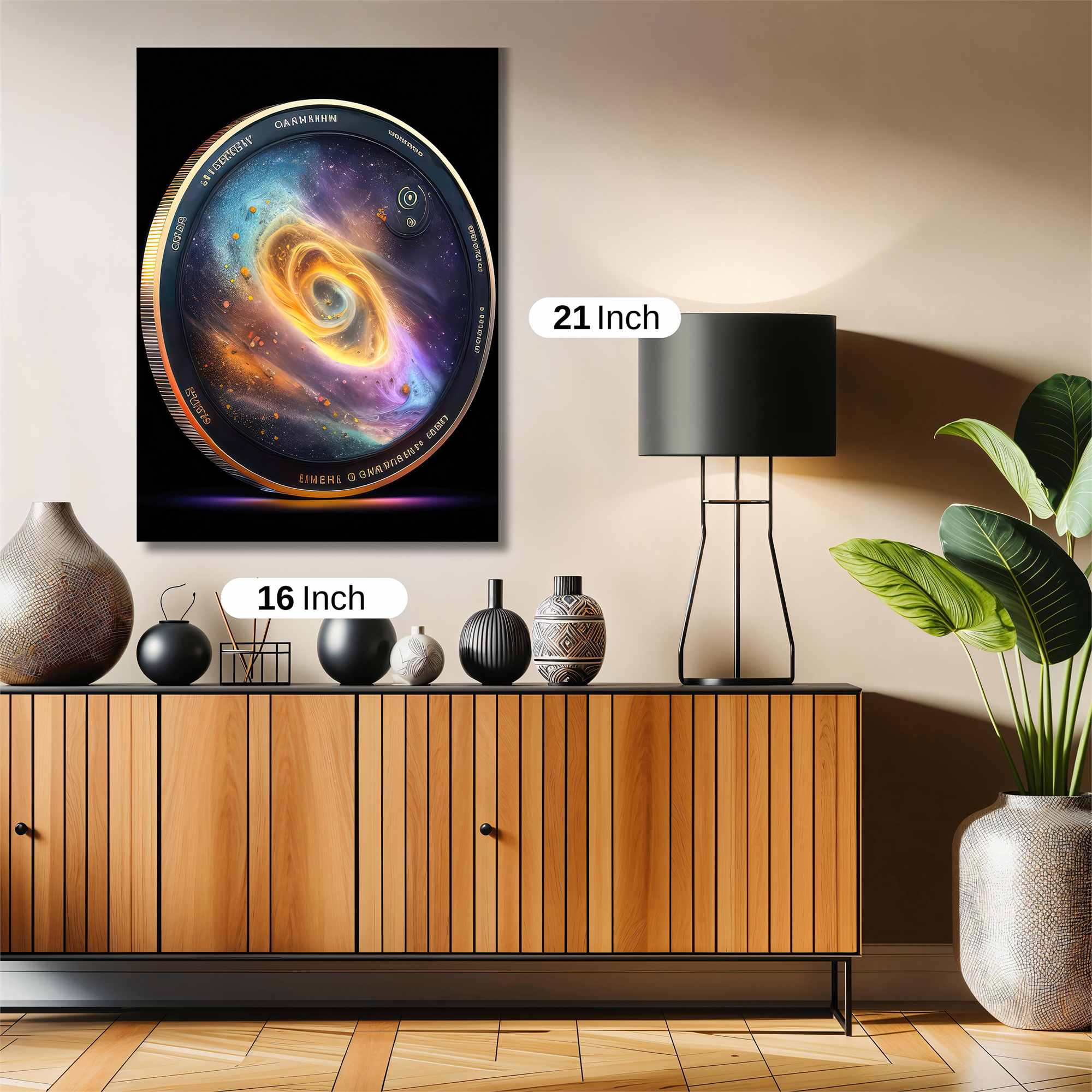 Cosmic Whirl Safe Wall Magnetic / M