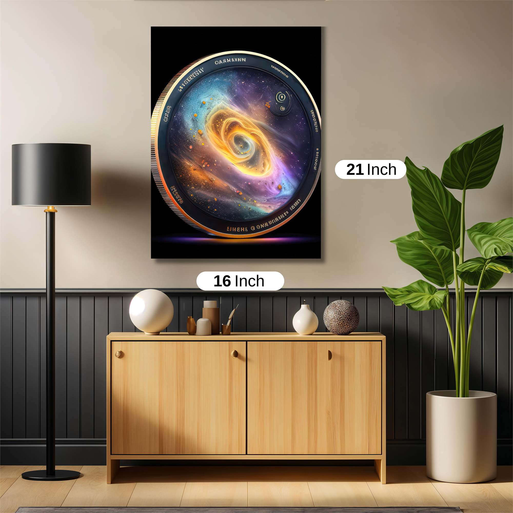 Cosmic Whirl Safe Wall Magnetic / M