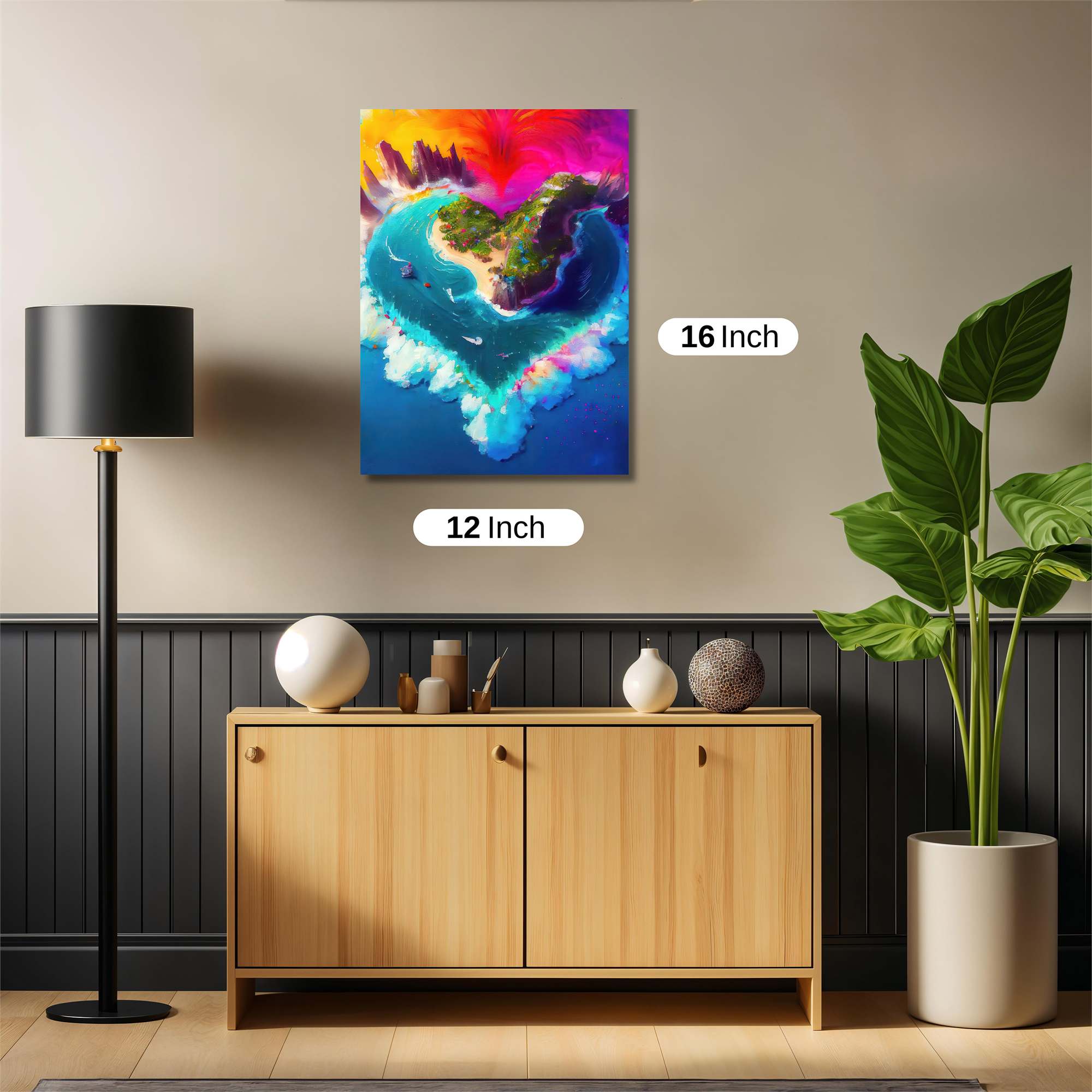 Island Bliss Safe Wall Magnetic / M