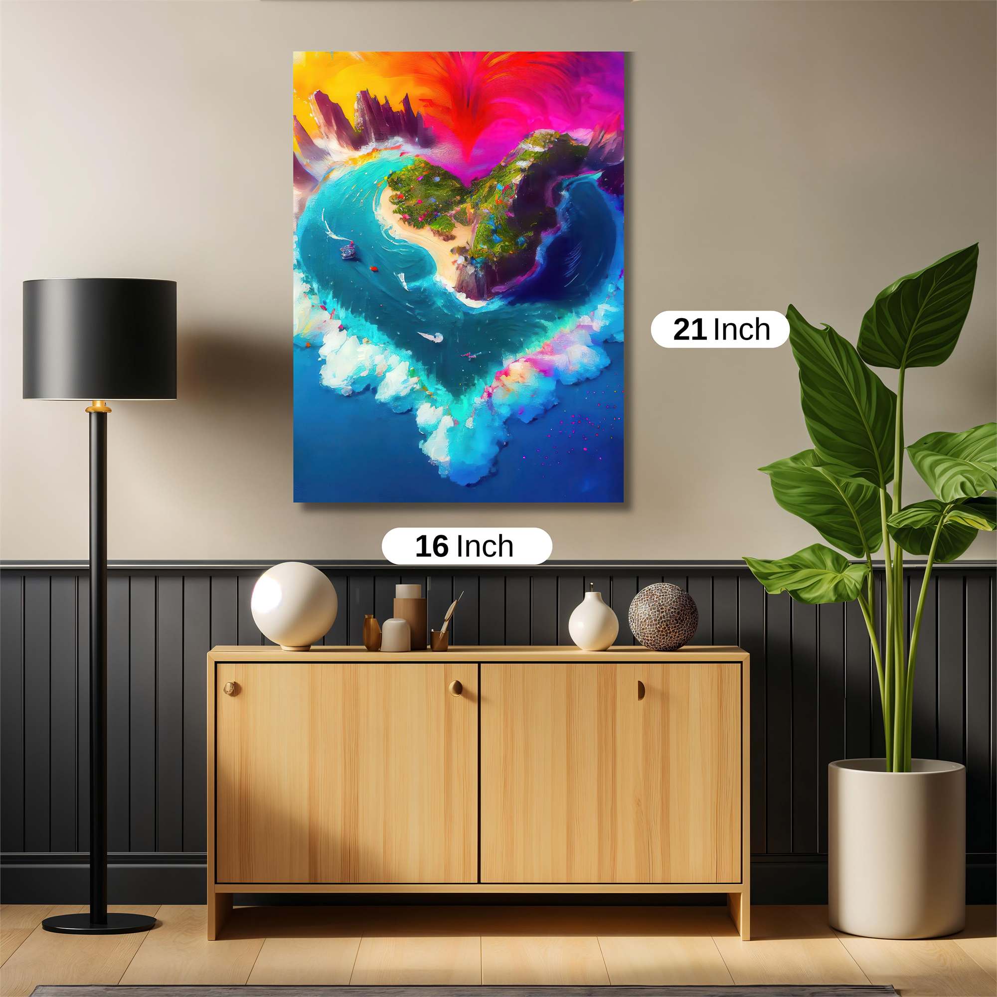 Island Bliss Safe Wall Magnetic / M