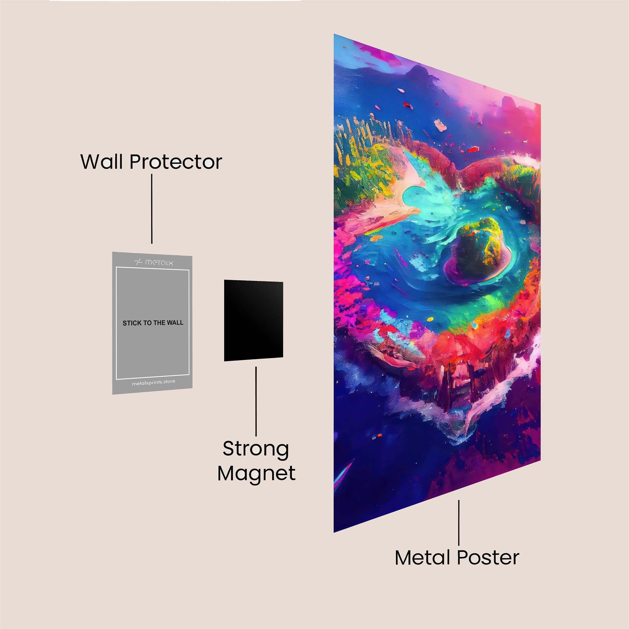 Heartscape Dream Safe Wall Magnetic / M