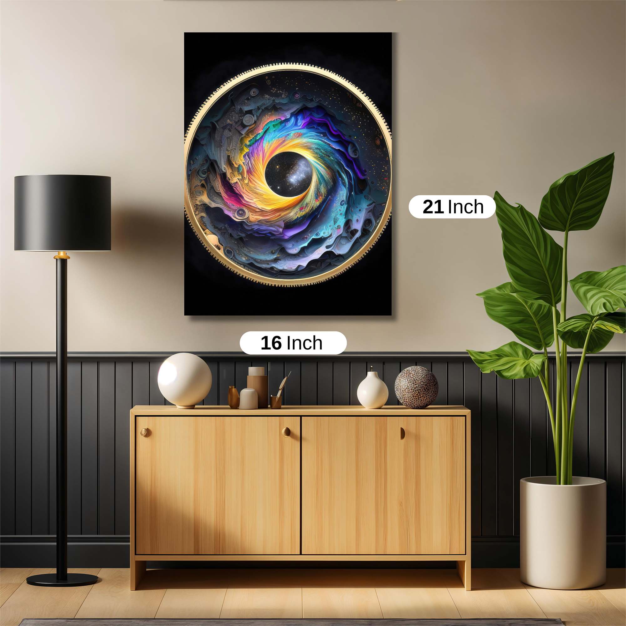 Cosmic Whirl Safe Wall Magnetic / M