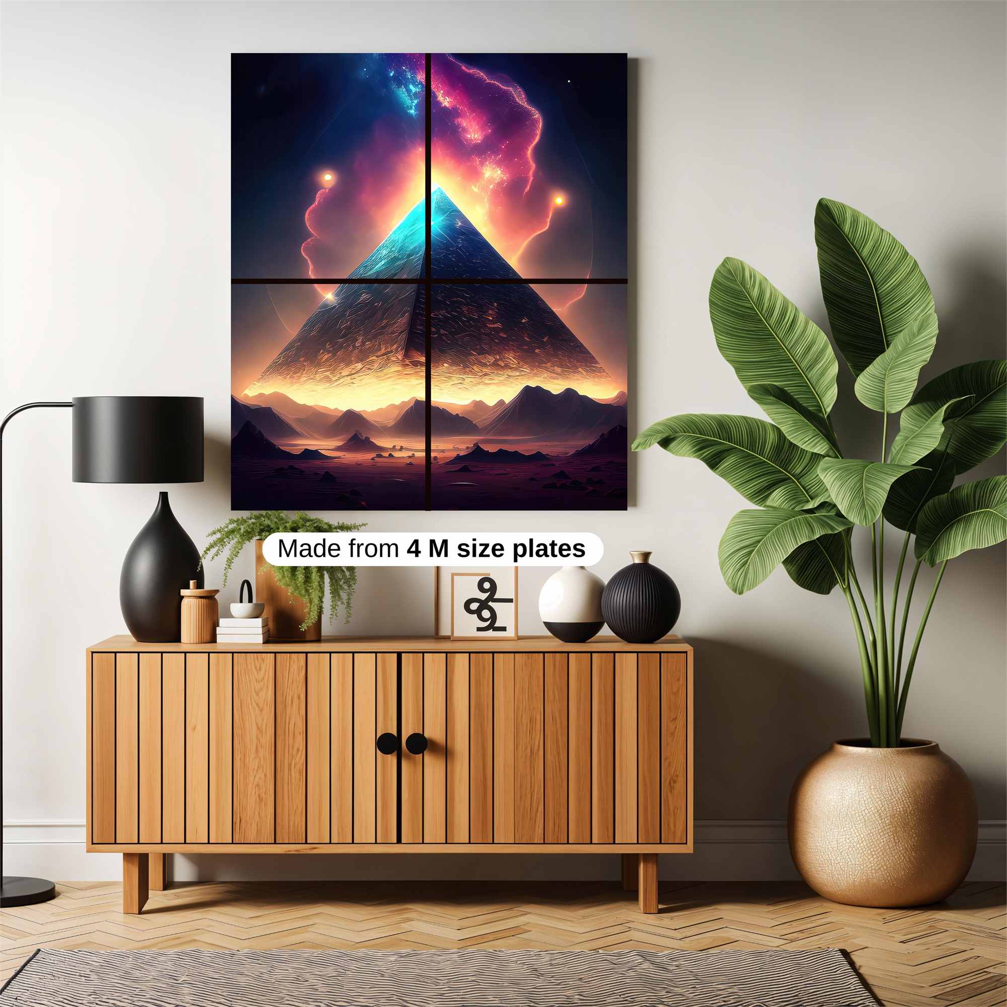 Pyramid Pulse Safe Wall Magnetic / M