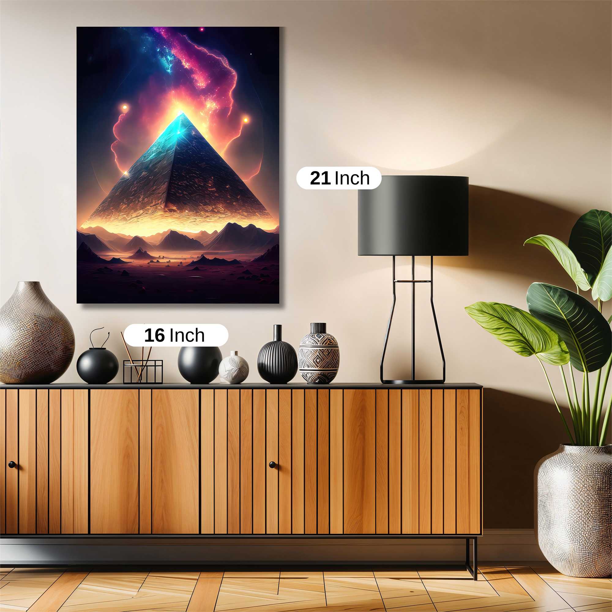 Pyramid Pulse Safe Wall Magnetic / M
