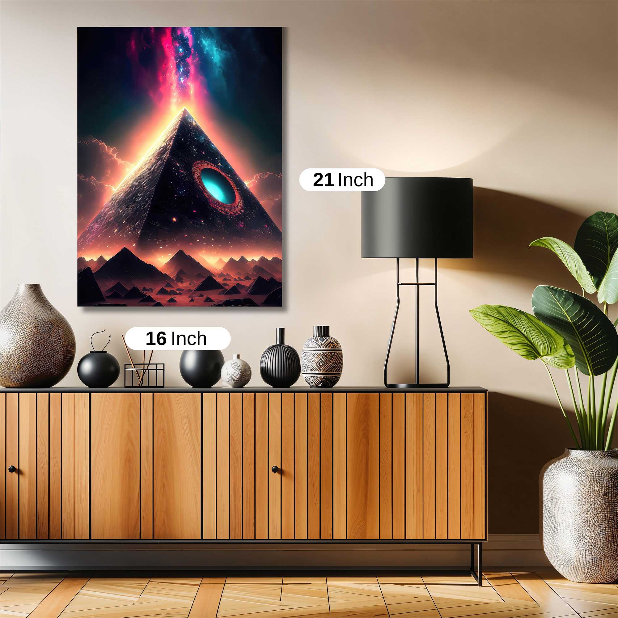 Pyramid Ascension Safe Wall Magnetic / M
