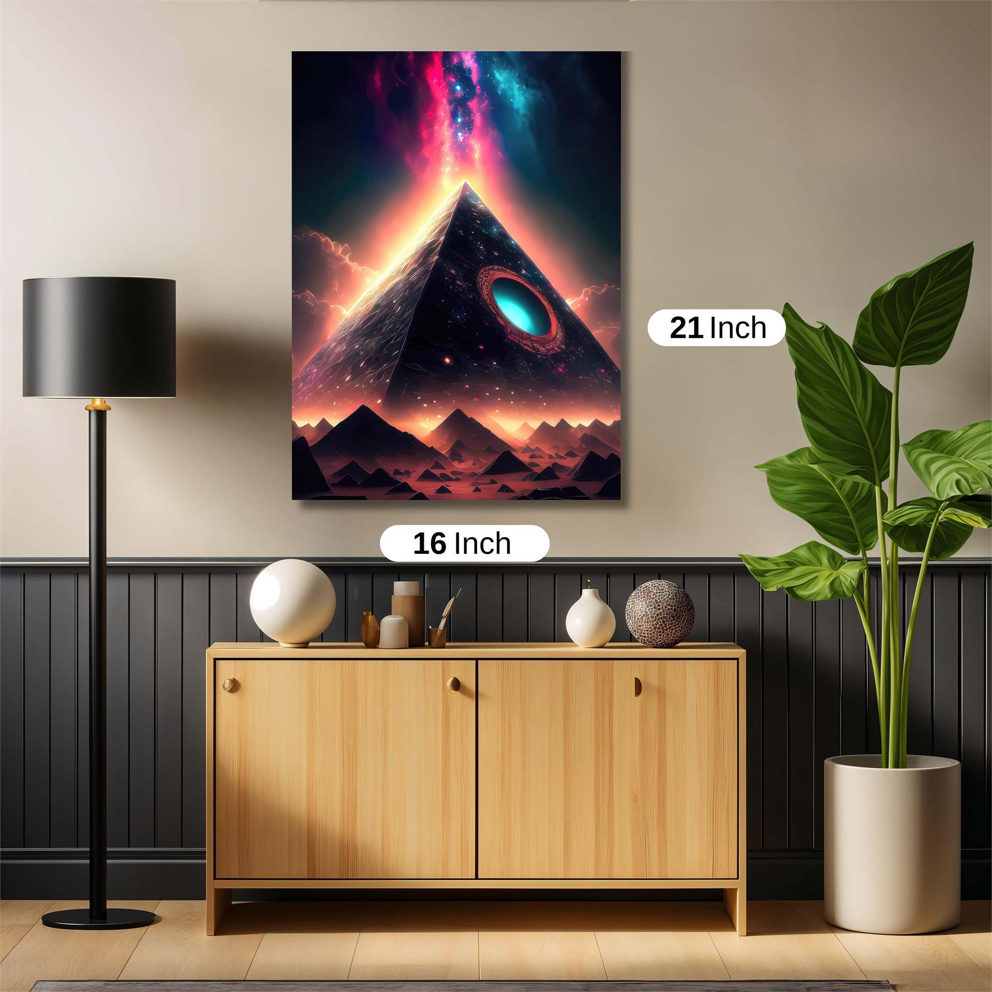 Pyramid Ascension Safe Wall Magnetic / M