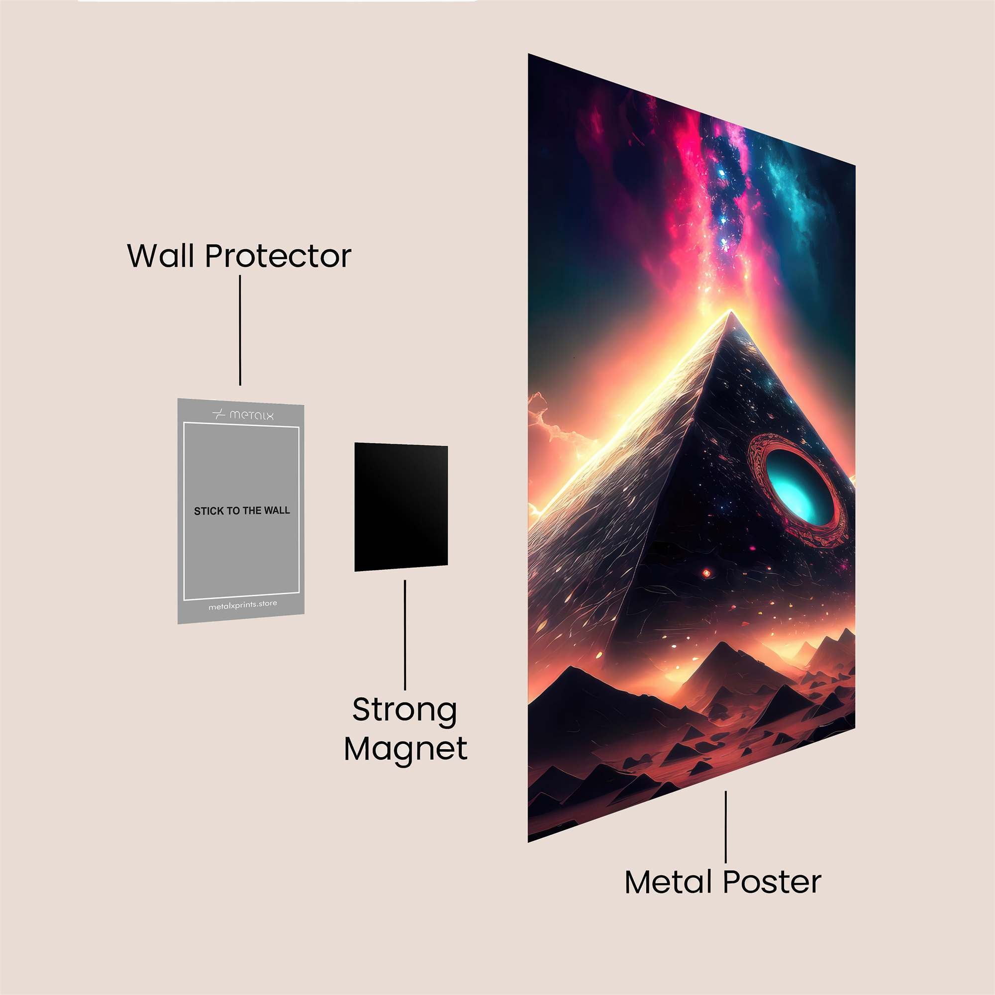 Pyramid Ascension Safe Wall Magnetic / M