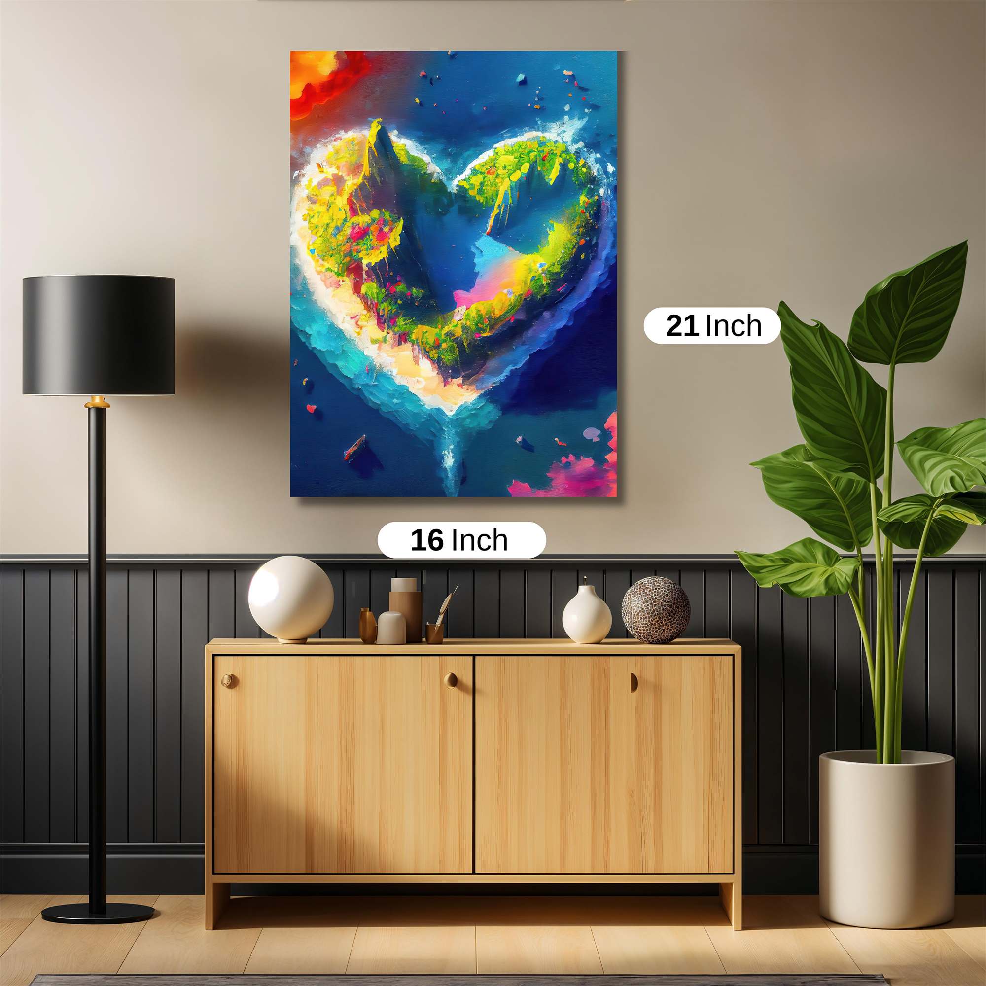 Heart Haven Safe Wall Magnetic / M