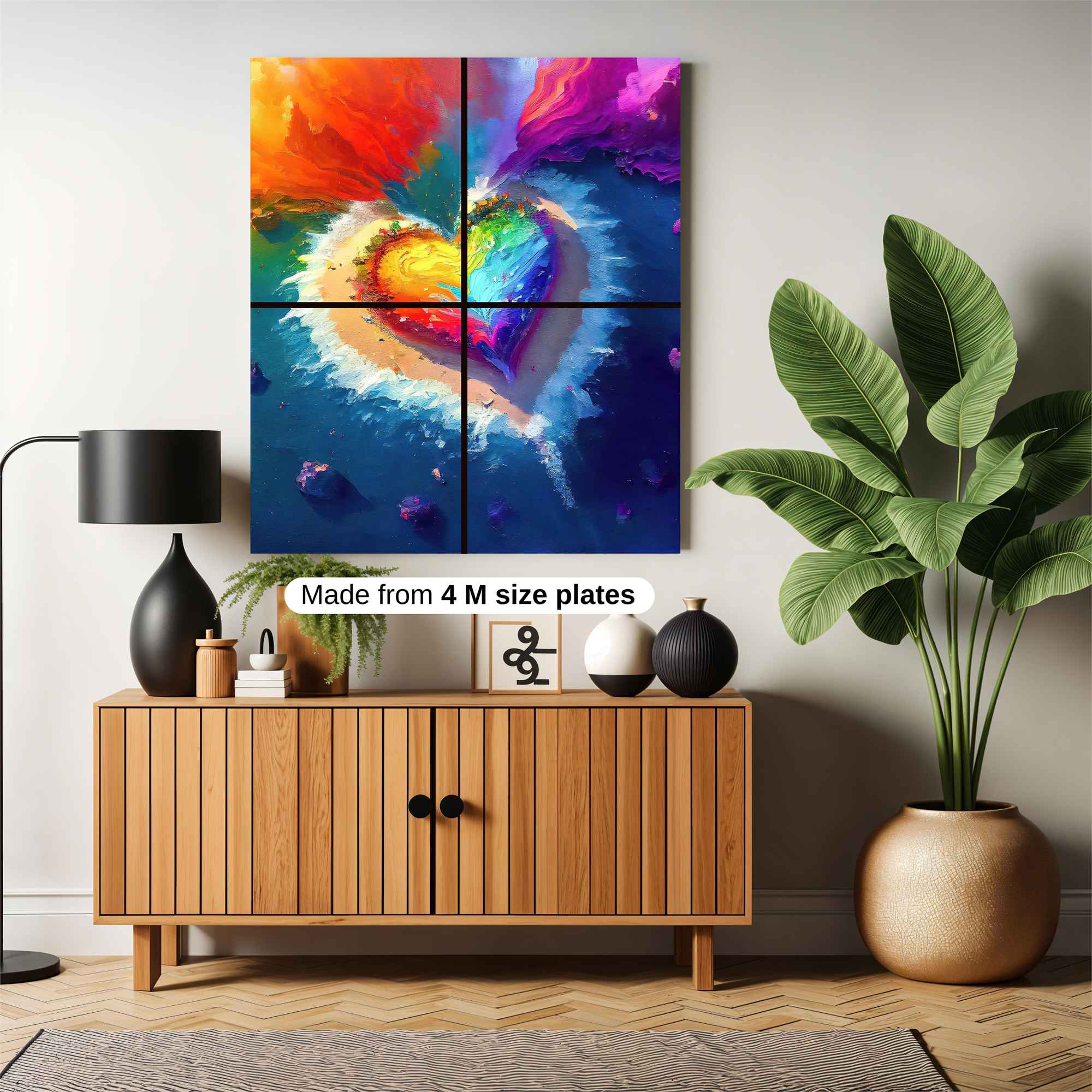 Rainbow Serenity Safe Wall Magnetic / M