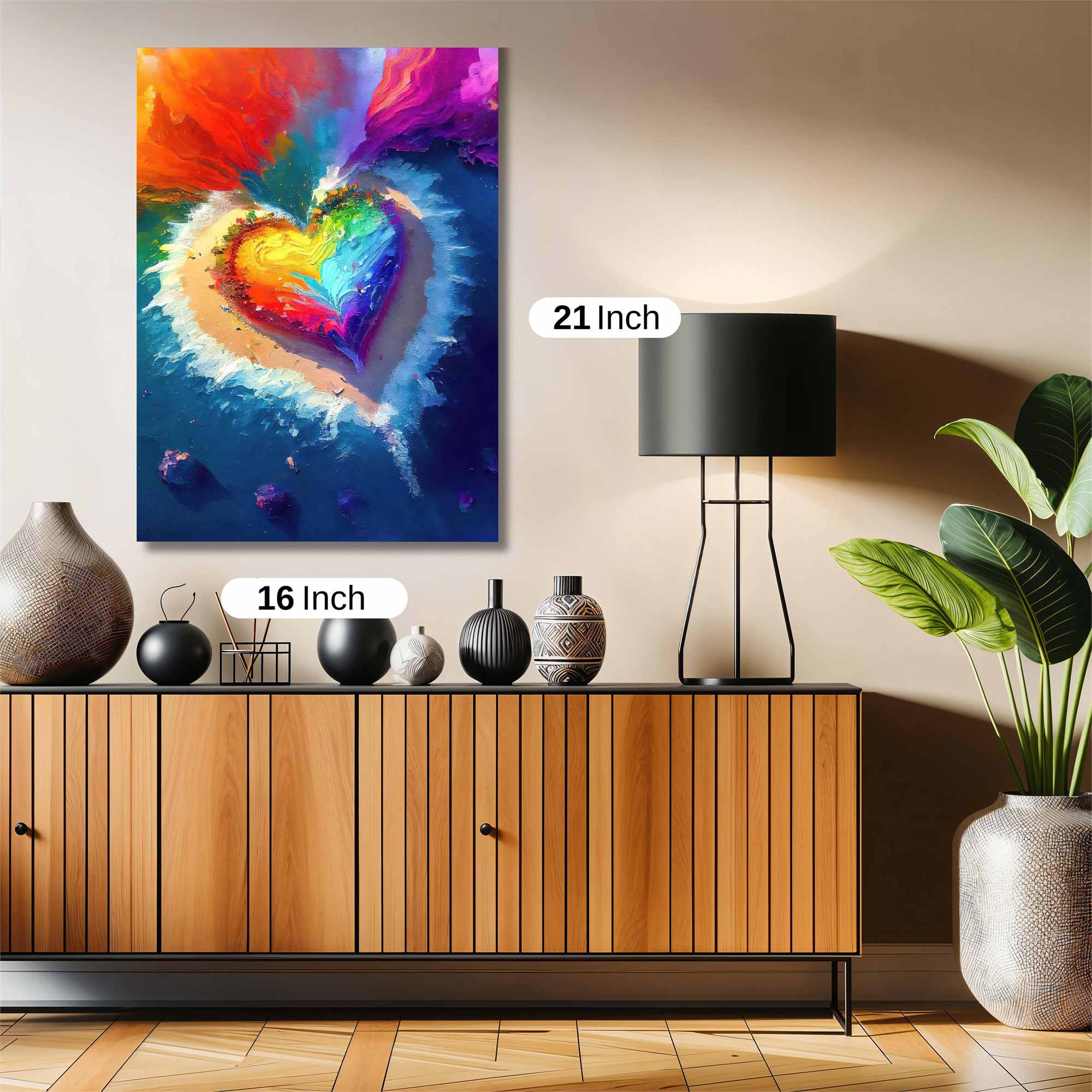 Rainbow Serenity Safe Wall Magnetic / M