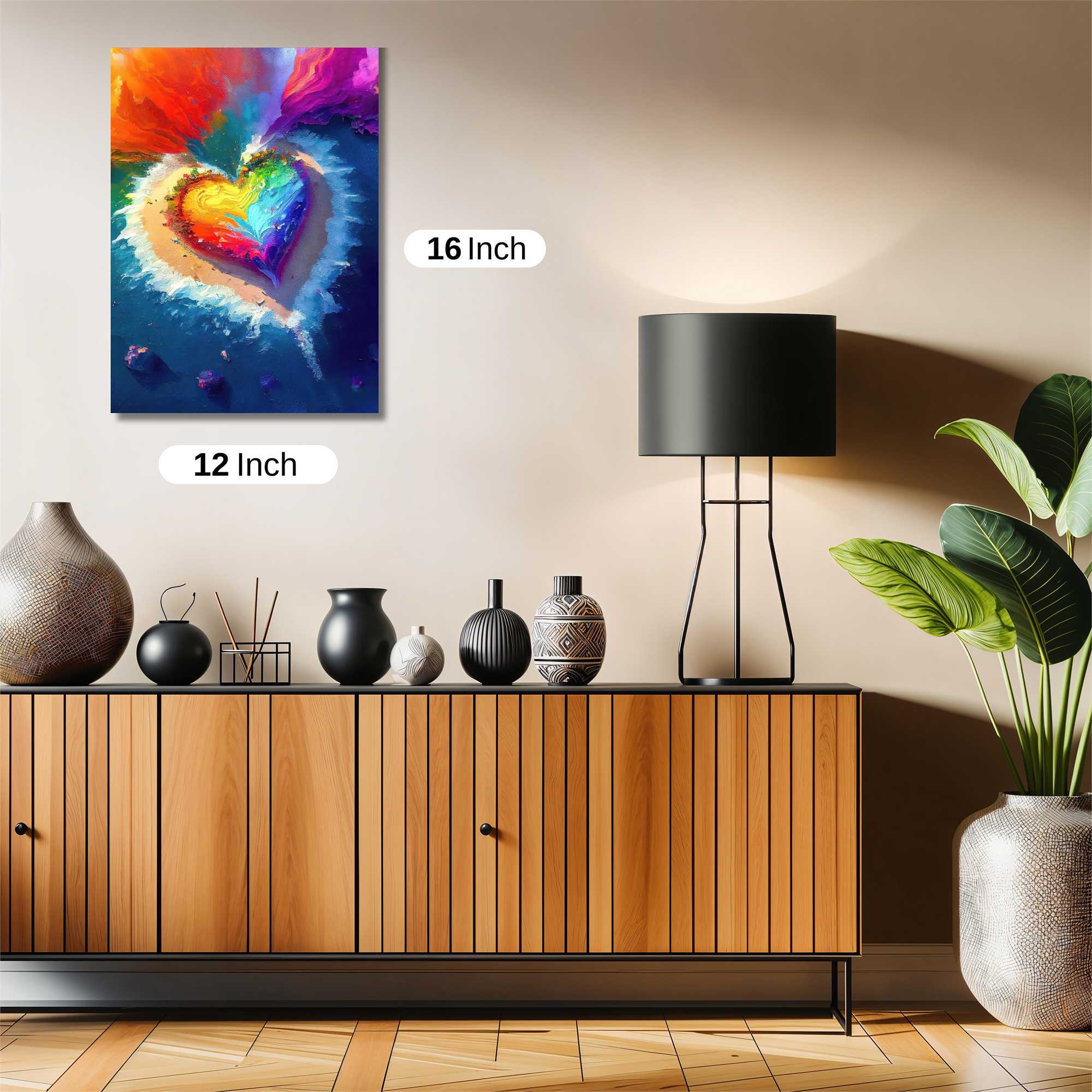 Rainbow Serenity Safe Wall Magnetic / M