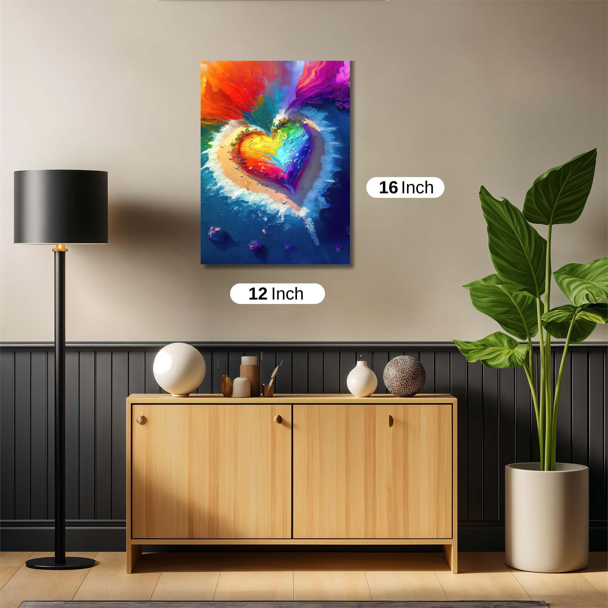 Rainbow Serenity Safe Wall Magnetic / M
