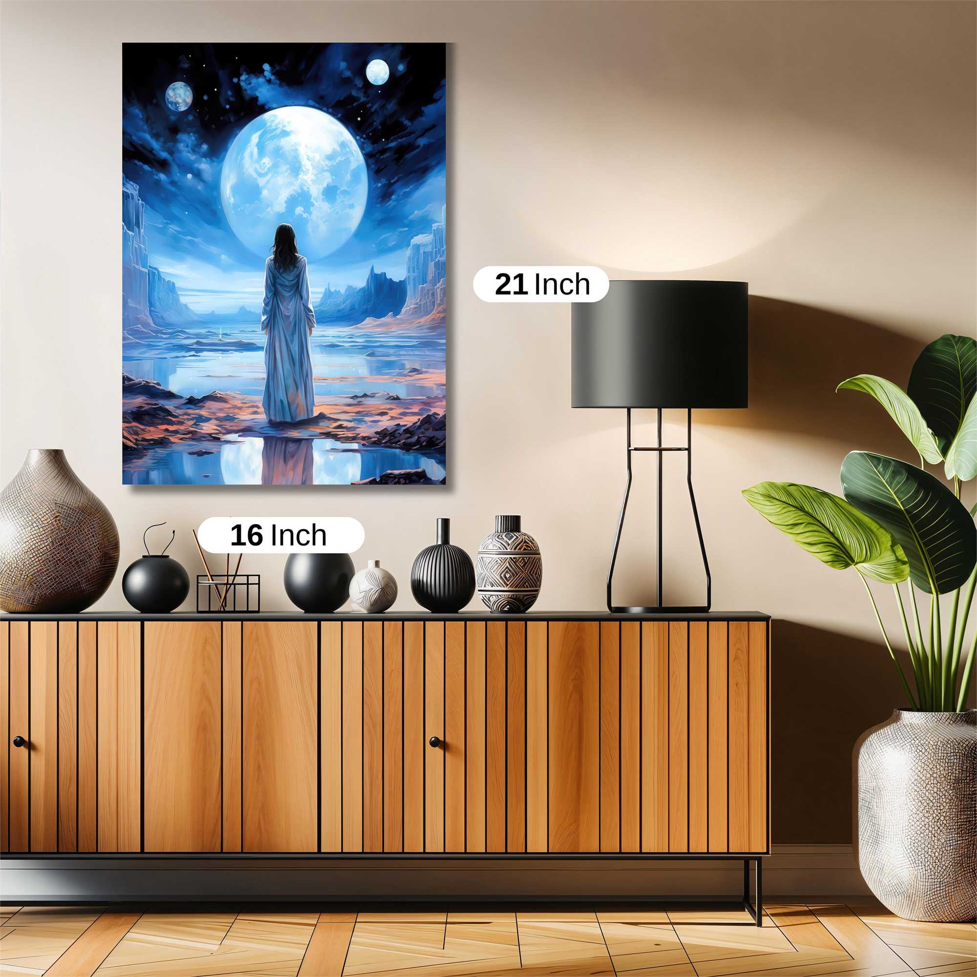 Lunar Serenity Safe Wall Magnetic / M